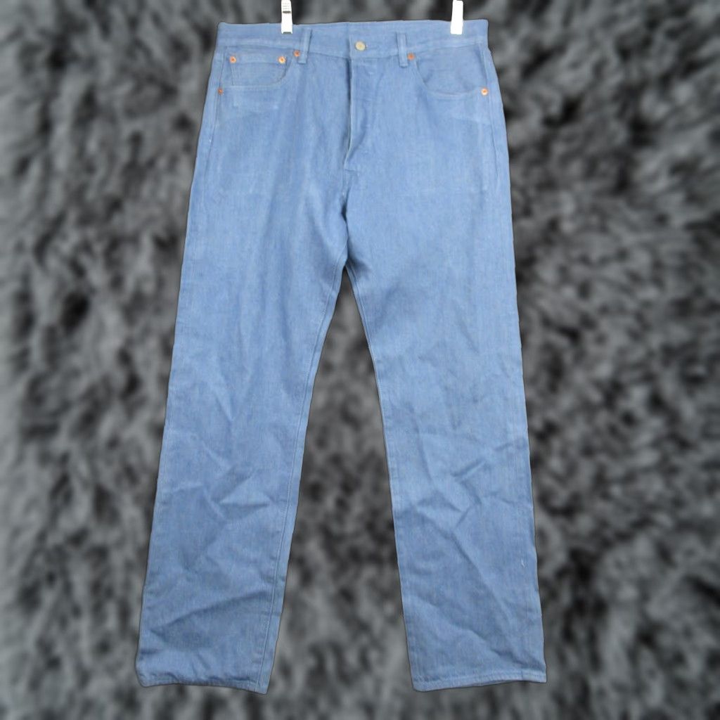 Levi's Levi's 501xx Jeans 34x32 Men’s Straight Fit Denim Button Fly Size US 34 / EU 50 - 1 Thumbnail