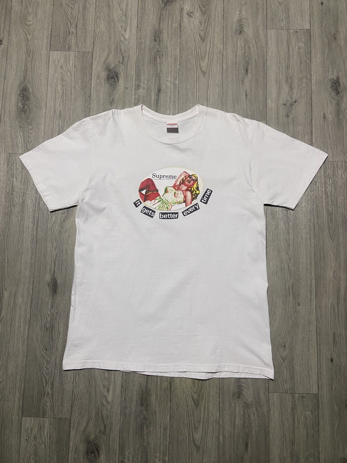 Supreme Supreme It Gets Better Every Time T Shirt Size M Size US M / EU 48-50 / 2 - 1 Thumbnail