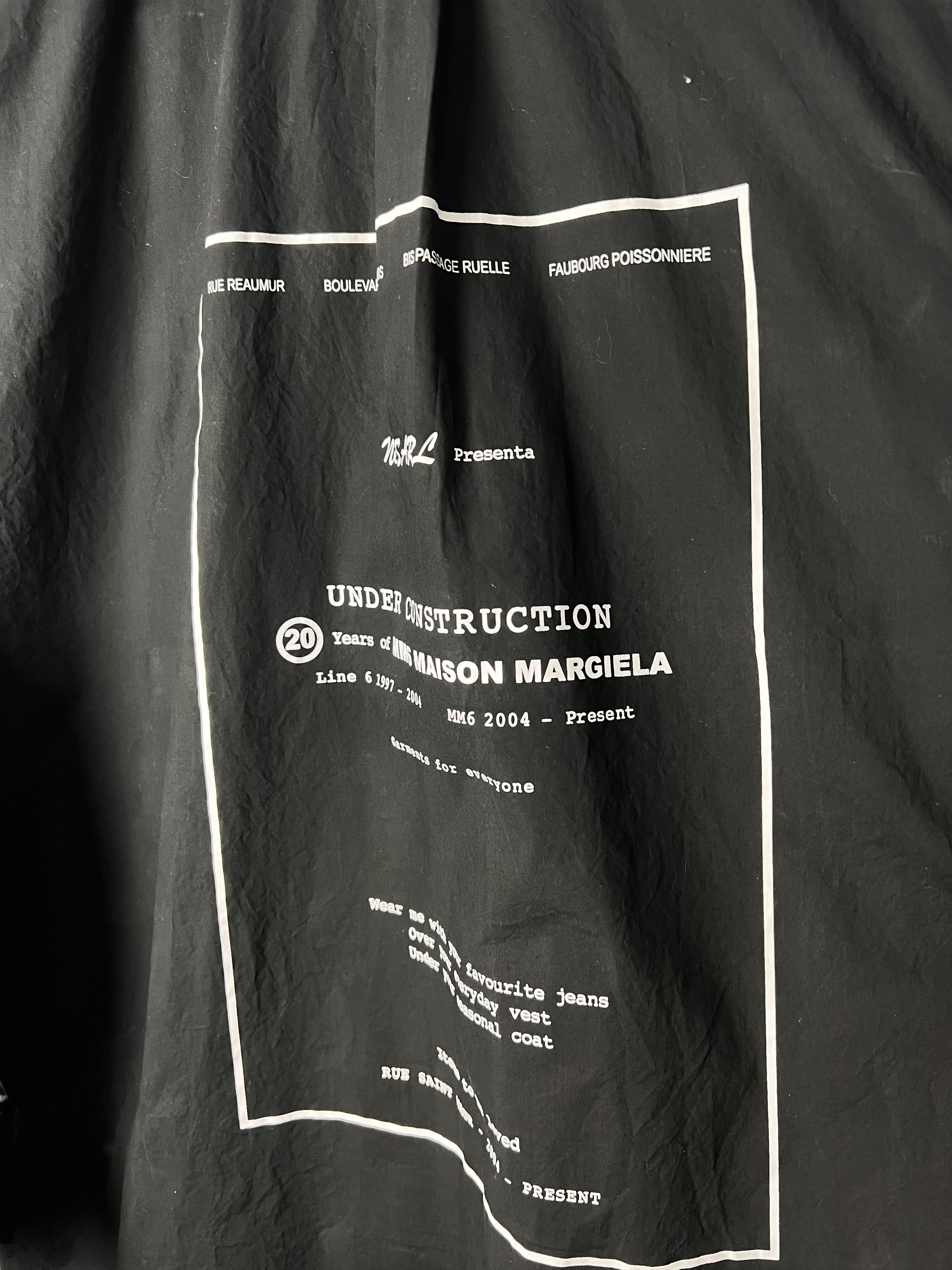 Maison Margiela Maison Margiela - Under Construction - Longline Shirt Size XS / US 0-2 / IT 36-38 - 3 Thumbnail