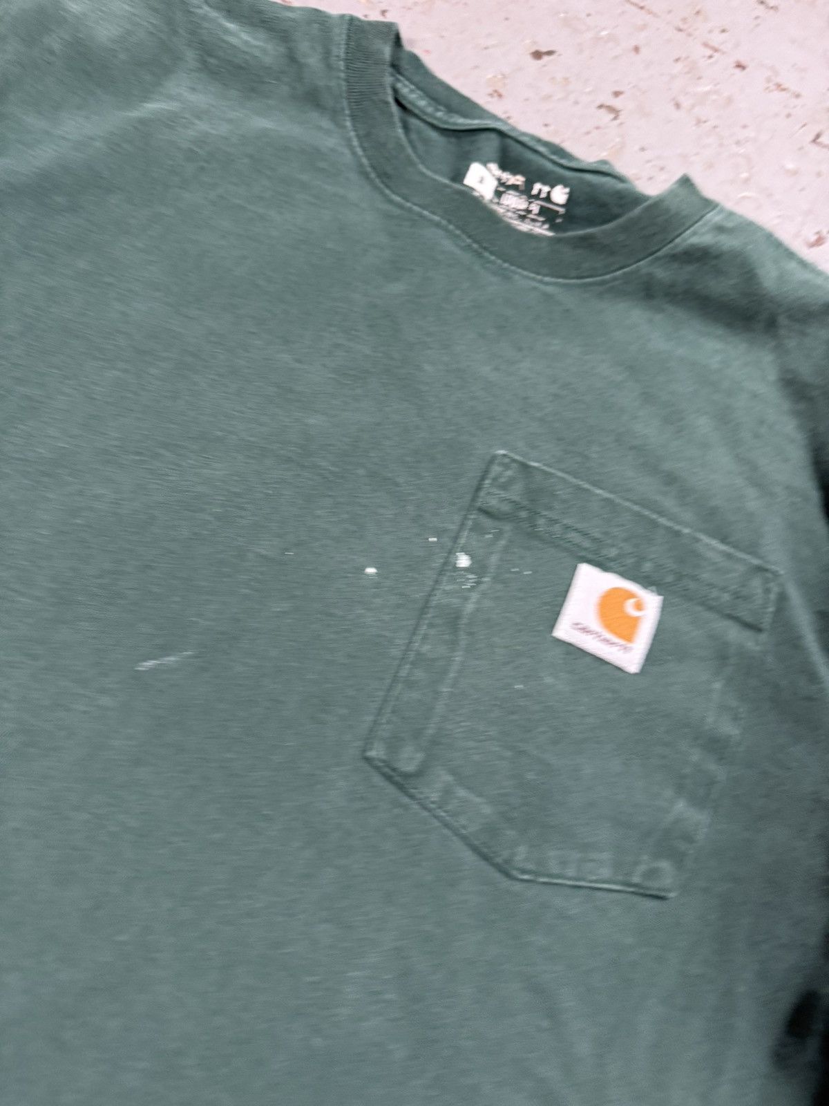 Carhartt Vintage Blank Classic Faded Carhatt Tee Size US S / EU 44-46 / 1 - 3 Thumbnail