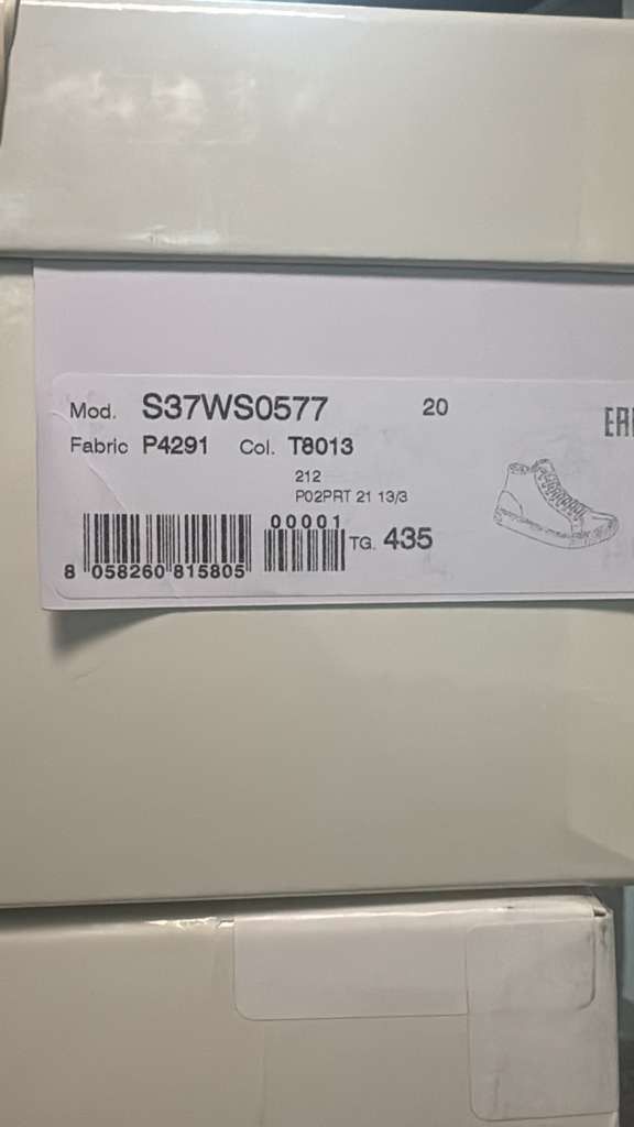 Maison Margiela o1rshd1 Q:2 / Tabi High Top Sneakers in Black/Beige Size US 10.5 / EU 43-44 - 22 Thumbnail