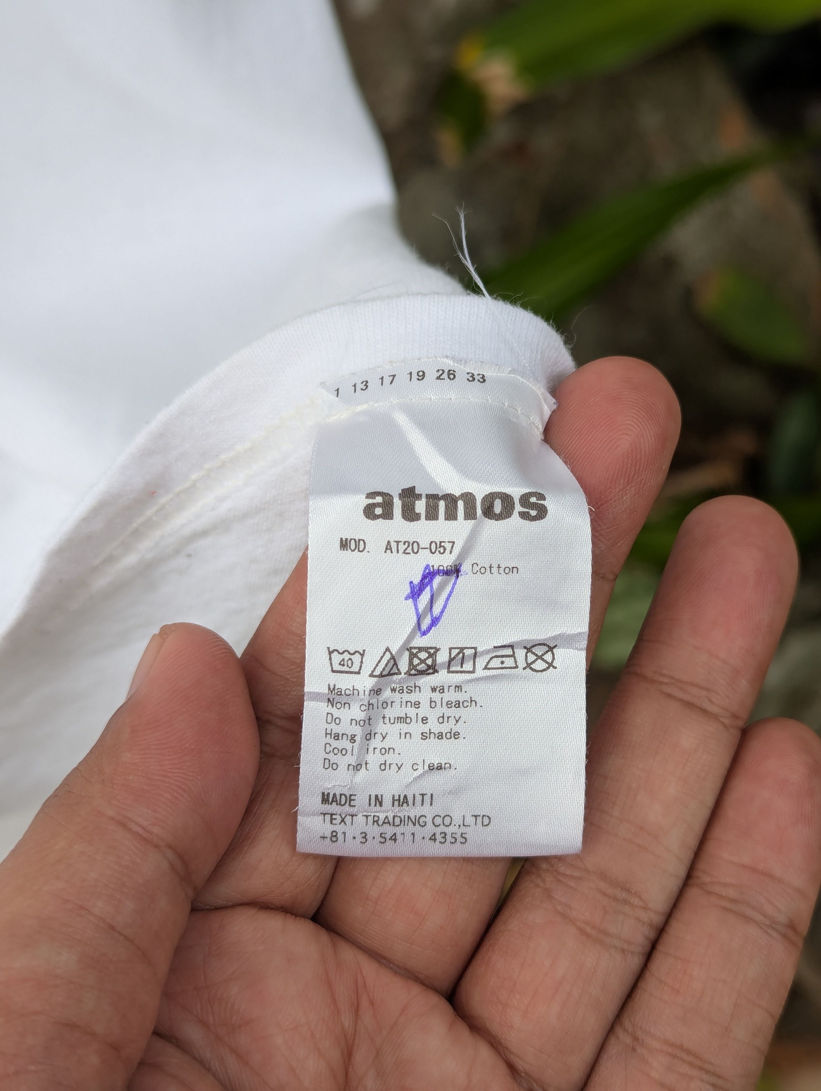 atmos Atmos X Wind and Sea Japanese Brand Tshirt Size US L / EU 52-54 / 3 - 6 Thumbnail