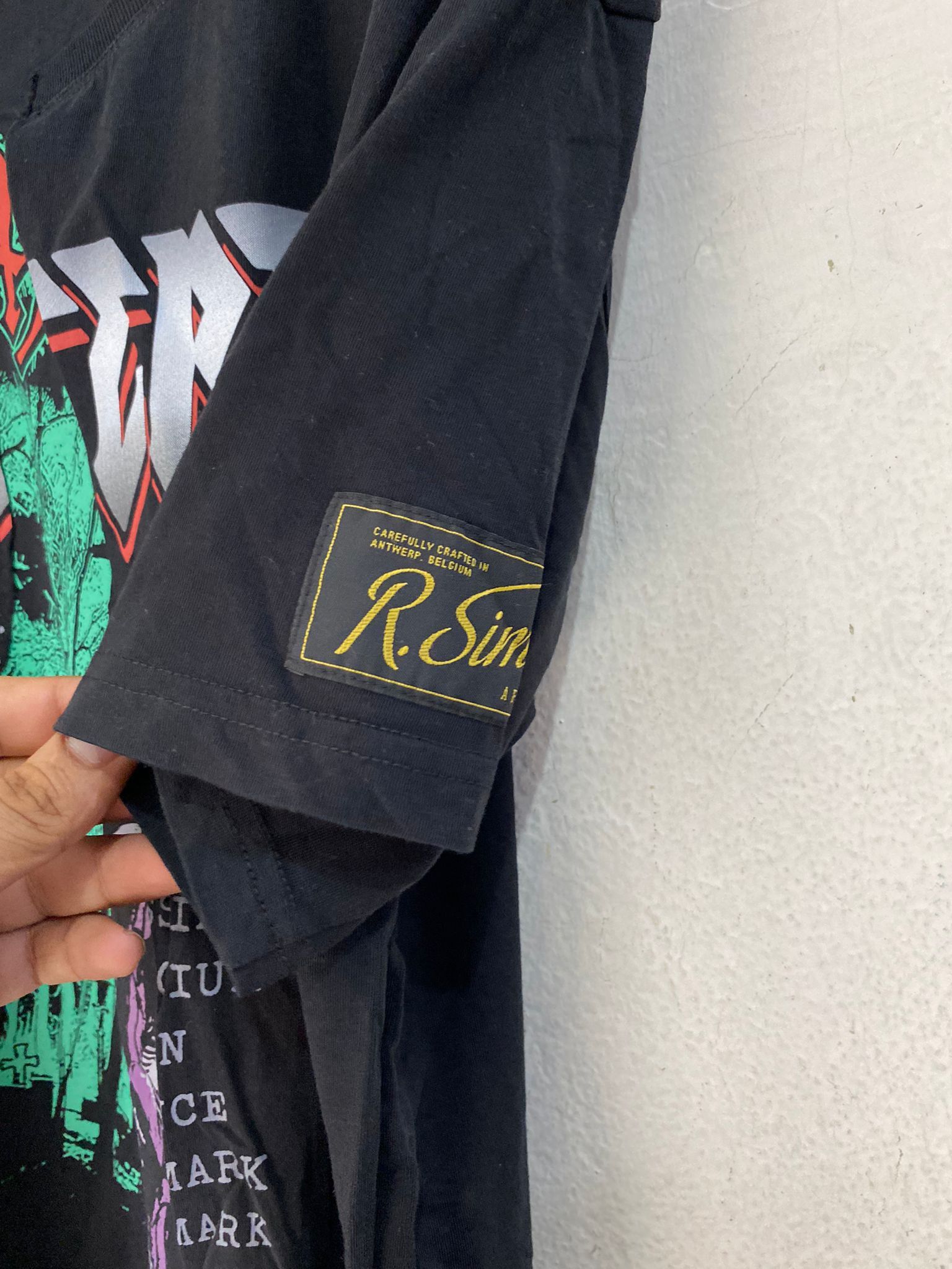 Raf Simons Black Doubled Ultrascept T-Shirt Size US M / EU 48-50 / 2 - 5 Thumbnail