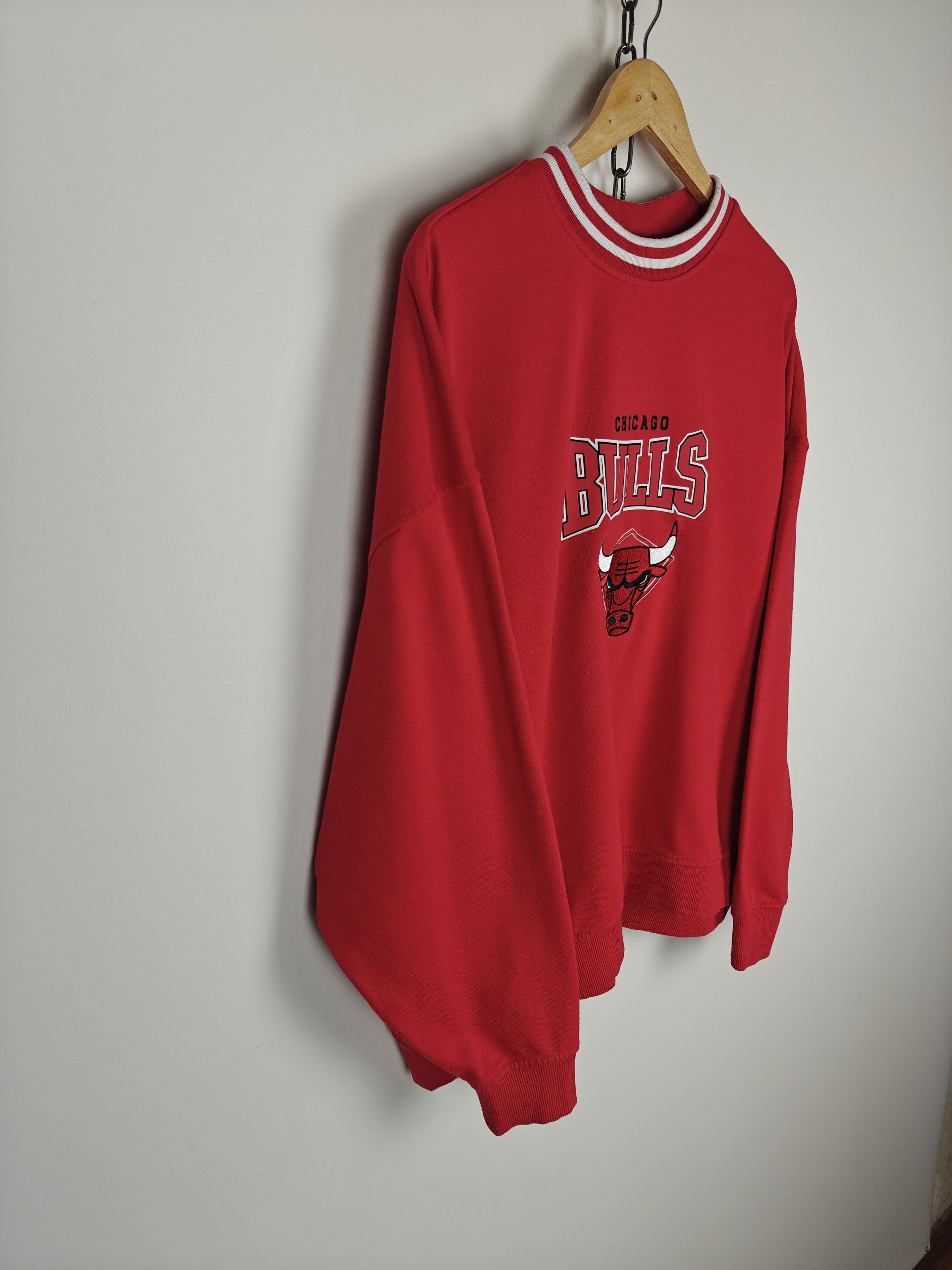 NBA NBA x Chicago Bulls Sweatshirt Crewneck Oversize Pullover L Size US L / EU 52-54 / 3 - 5 Thumbnail