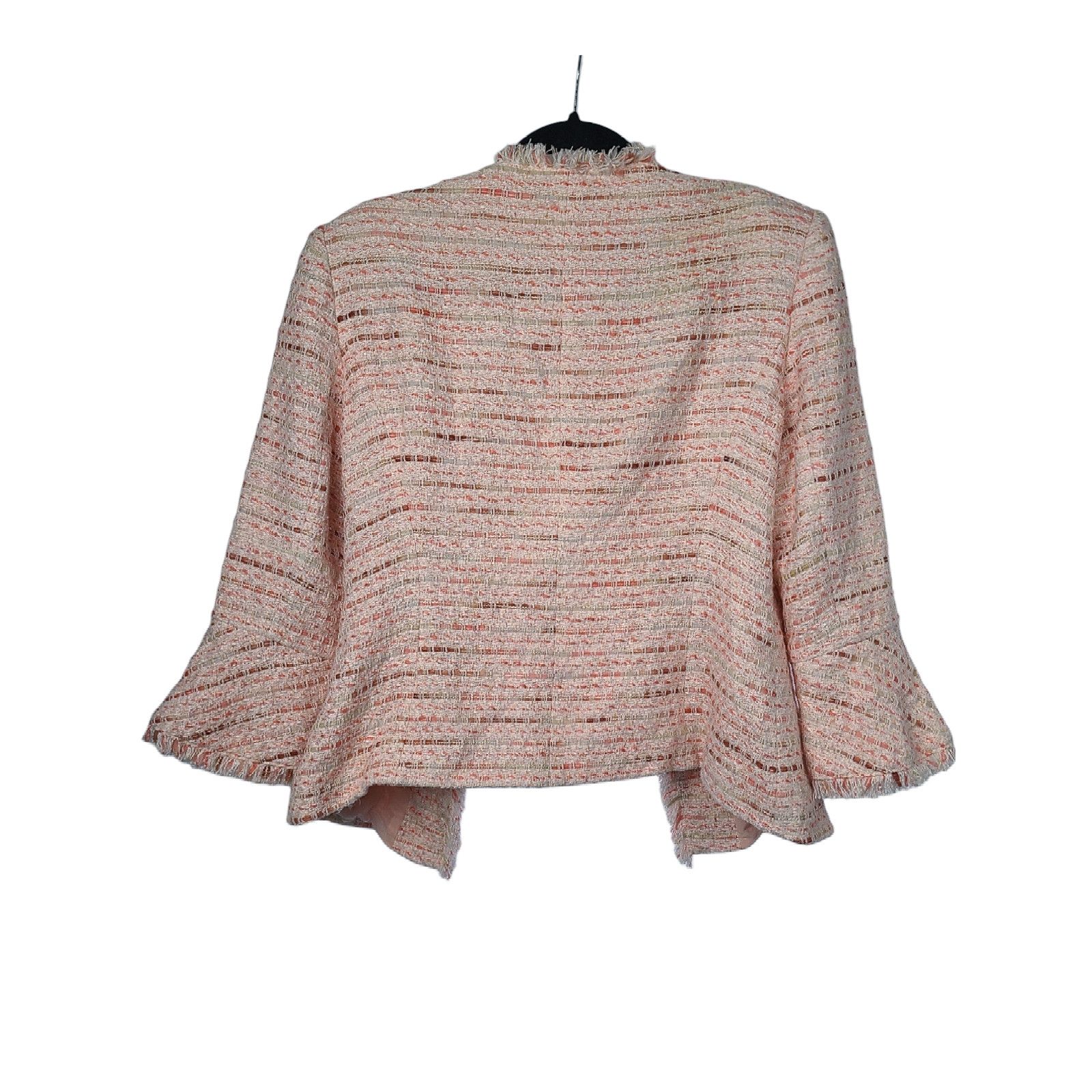 Lafayette 148 Lafayette 148 New York Cropped Fringe Blazer Jacket Size 8 Size M / US 6-8 / IT 42-44 - 6 Thumbnail