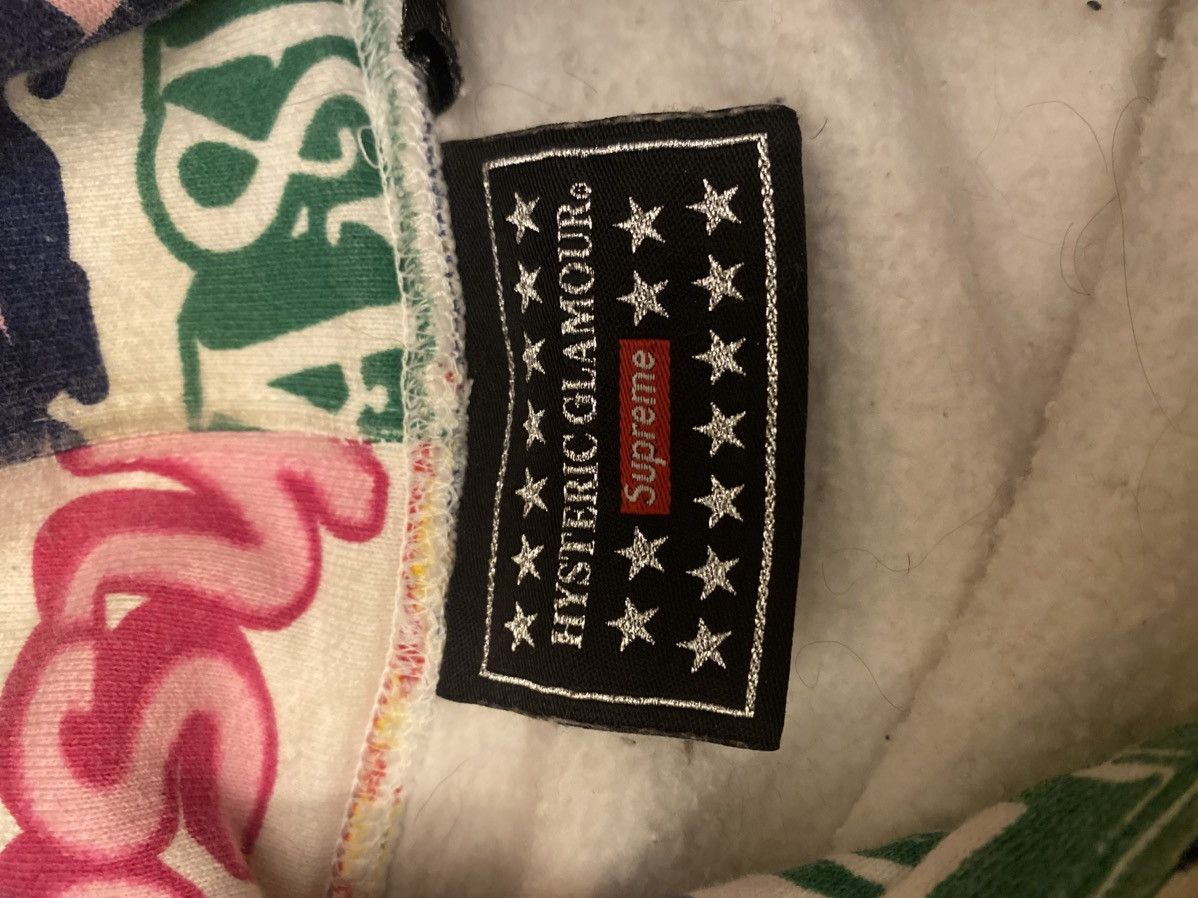 Hysteric Glamour × Supreme Supreme Hysteric Glamour Text Hoodie Fall/Winter 2017 Size US M / EU 48-50 / 2 - 3 Thumbnail