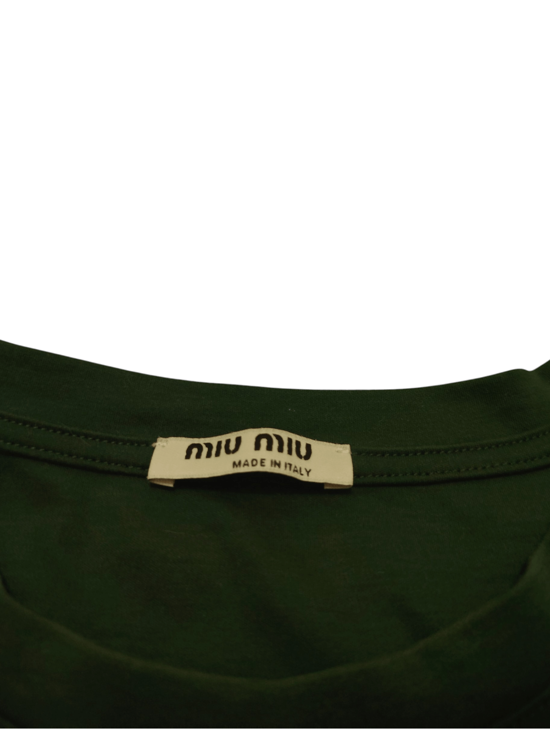 Miu Miu Miu miu Embroidered logos Size M / US 6-8 / IT 42-44 - 5 Thumbnail
