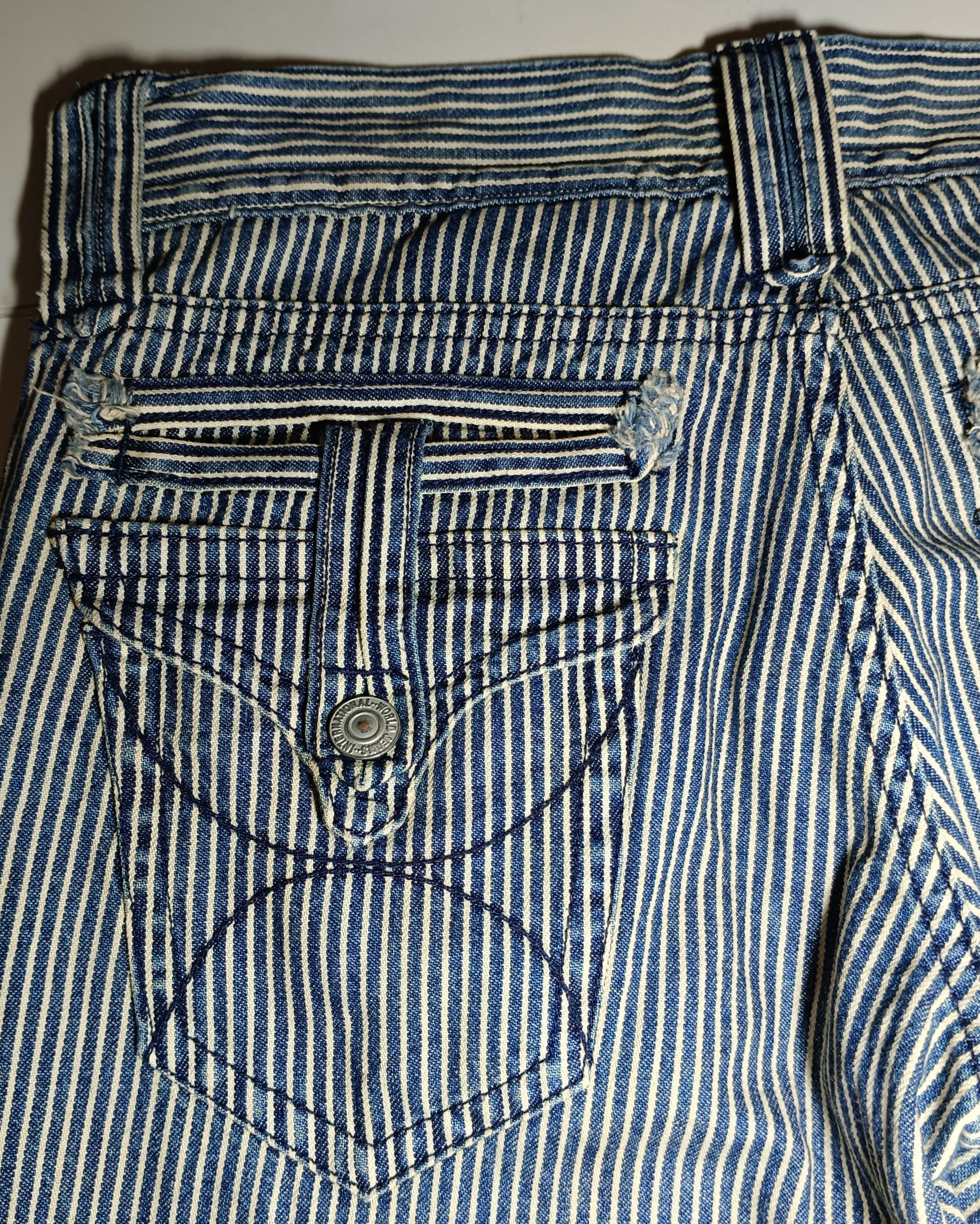 14th Addiction × If Six Was Nine Flare Jean Edge On All Japan Denim Jeans bootcut Size US 30 / EU 46 - 7 Thumbnail