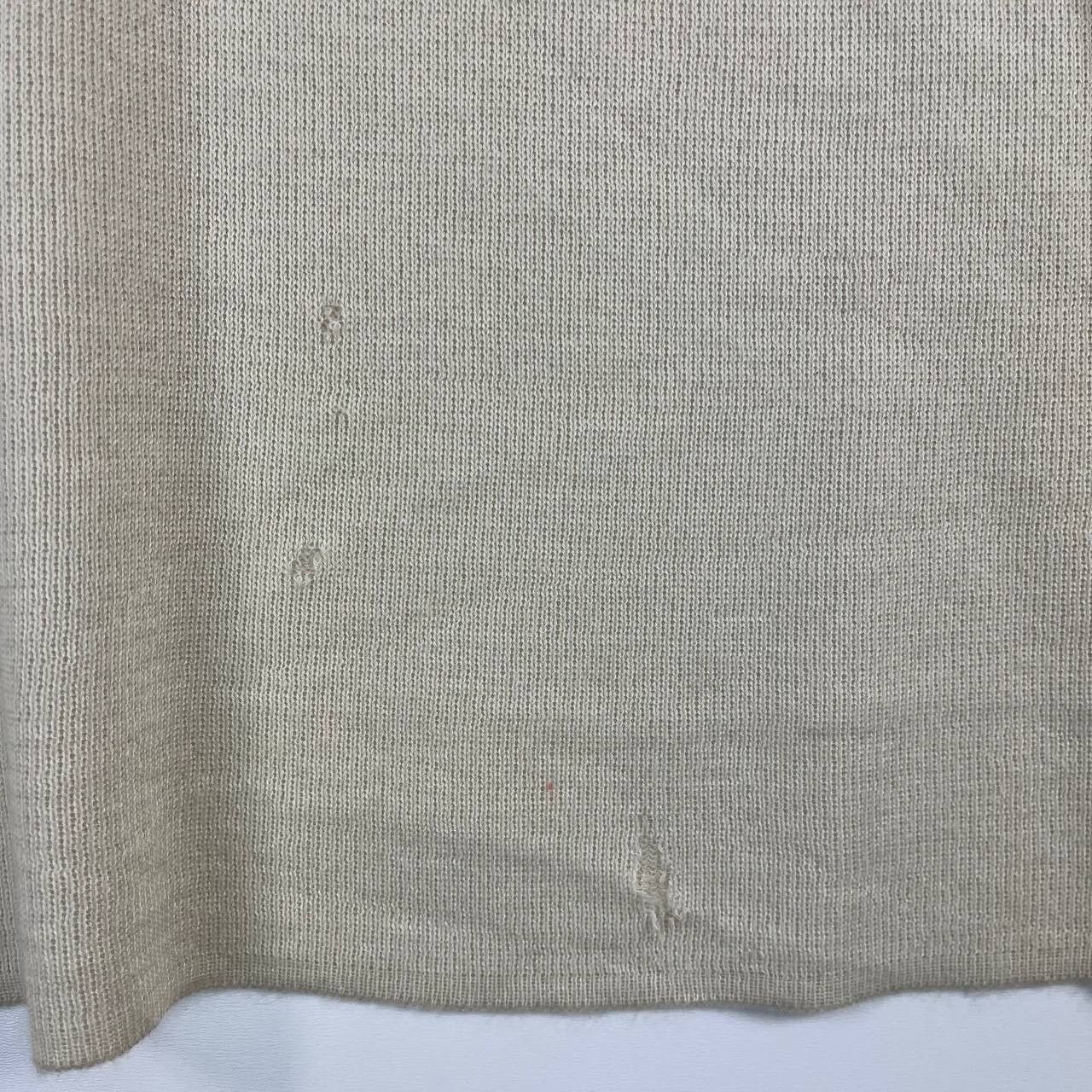 Jil Sander Jil Sander Women’s Open Front Cardigan Beige Wool Size L Size L / US 10 / IT 46 - 6 Thumbnail