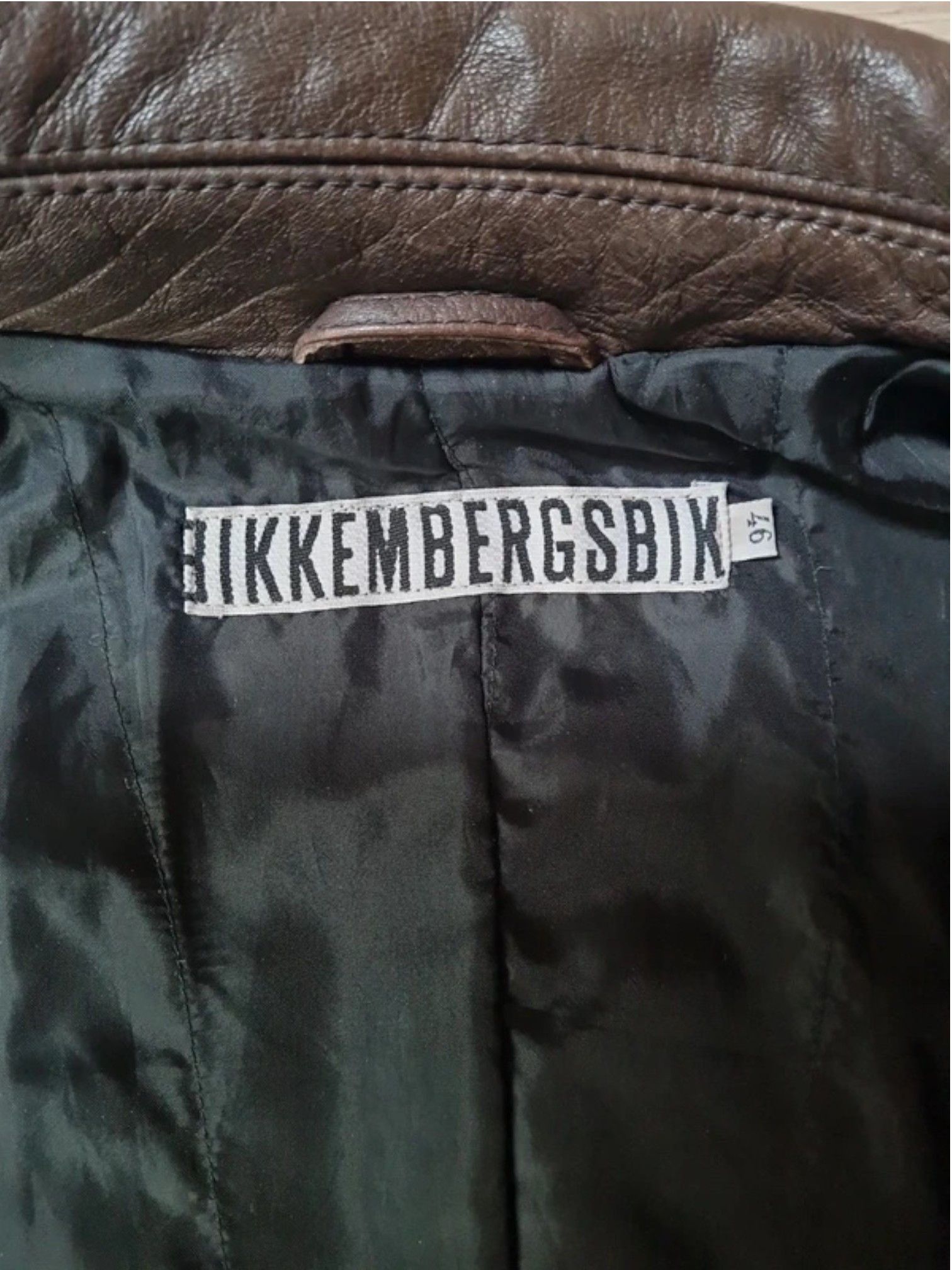 Dirk Bikkembergs Dirk Bikkembergs Buffalo Leather Winter Coat Size US S / EU 44-46 / 1 - 9 Thumbnail