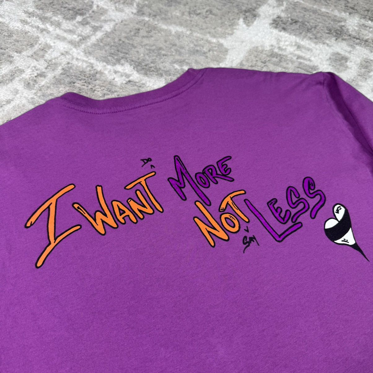 Chrome Hearts Matty boy want more not less long sleeve tee shirt Size US L / EU 52-54 / 3 - 7 Thumbnail