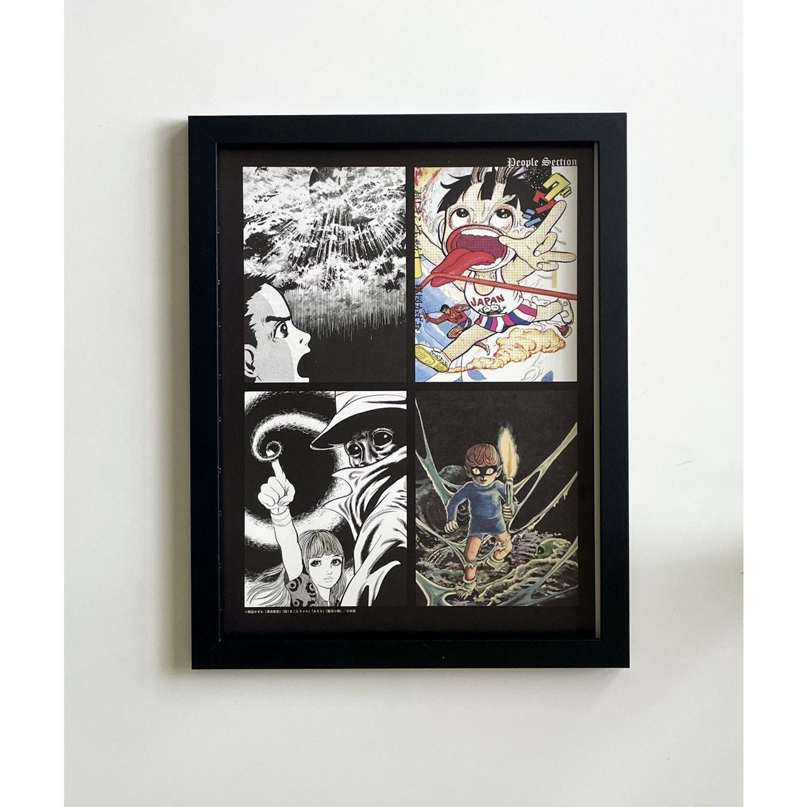 Chrome Hearts × Vintage Chrome Hearts Japanese cartoon photos Poster framed 11x14 Size ONE SIZE - 1 Thumbnail