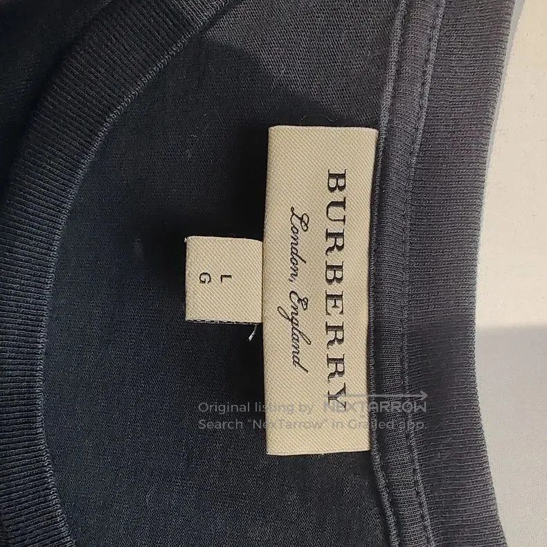 Burberry Burberry Black Short Sleeve T. Size US L / EU 52-54 / 3 - 3 Thumbnail