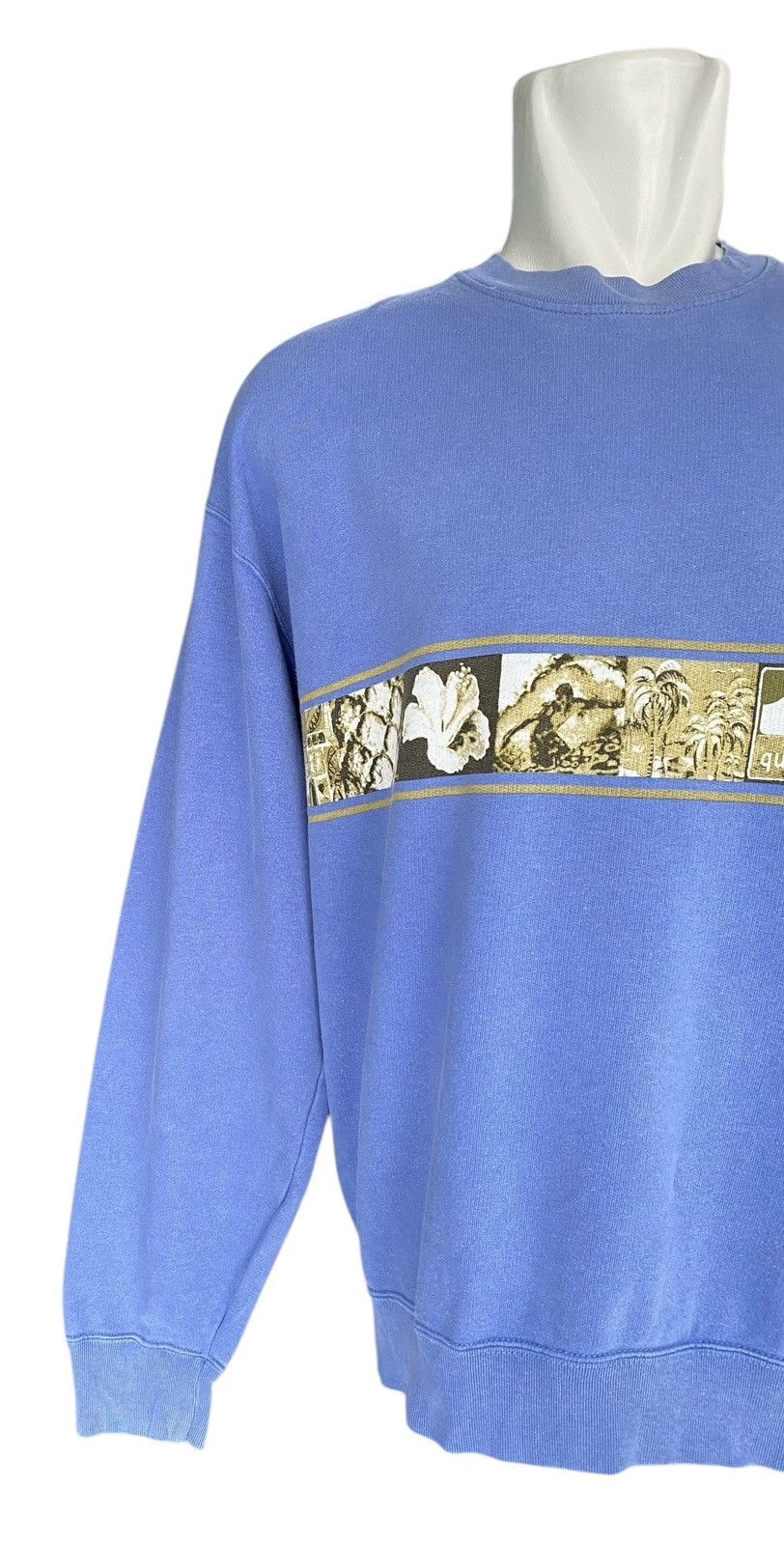Quiksilver Vtg QUICKSILVER Crewneck Sweatshirt Size US M / EU 48-50 / 2 - 3 Thumbnail