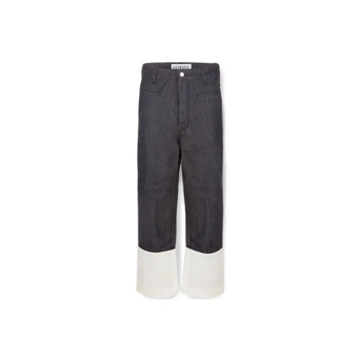 Loewe Loewe Casual High-Waist Cropped Jeans Size 36" / US 14 / IT 50 - 1 Thumbnail