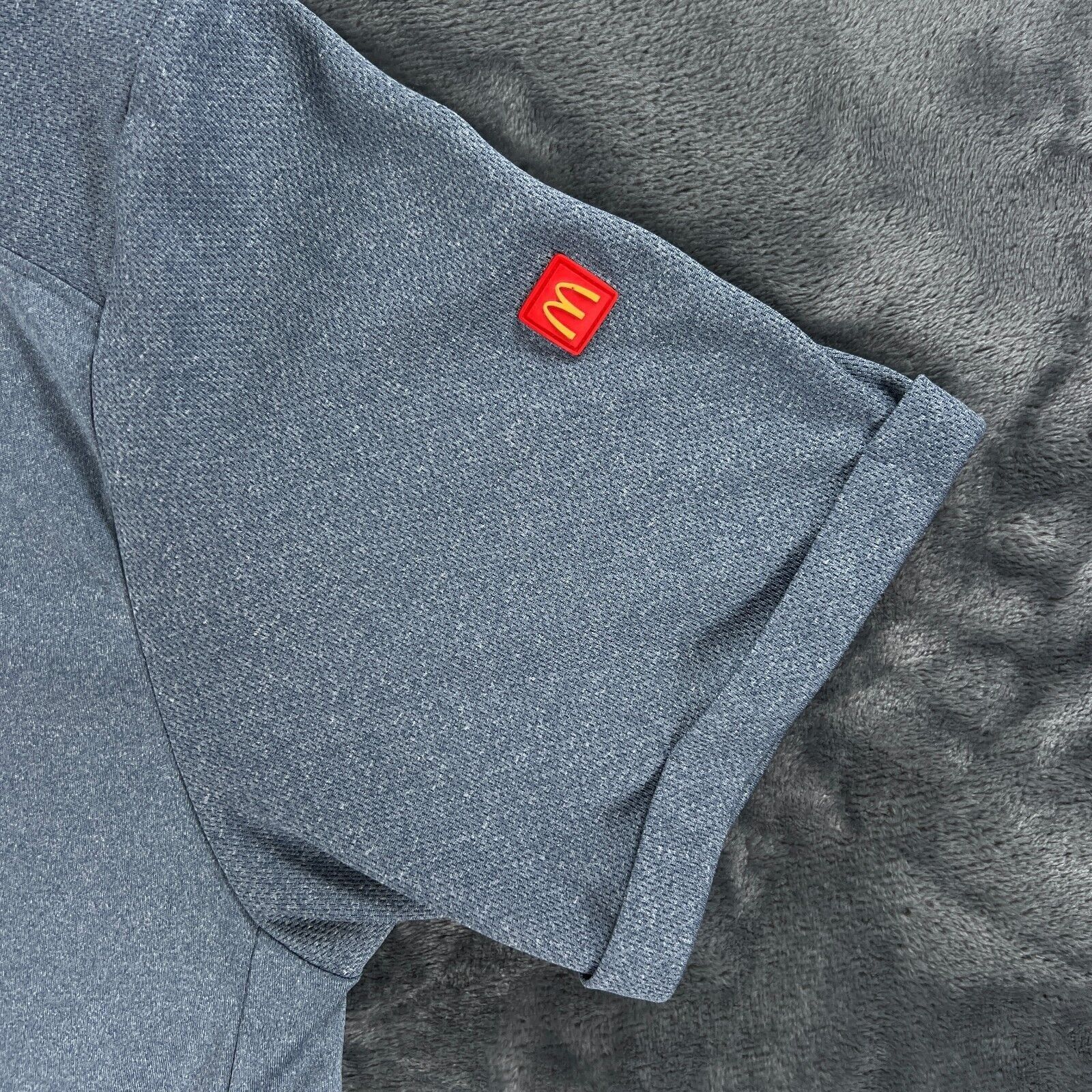 Other Official McDonald’s Apparel Collection 1/4 Zip Blue Work Shi Size US L / EU 52-54 / 3 - 18 Thumbnail