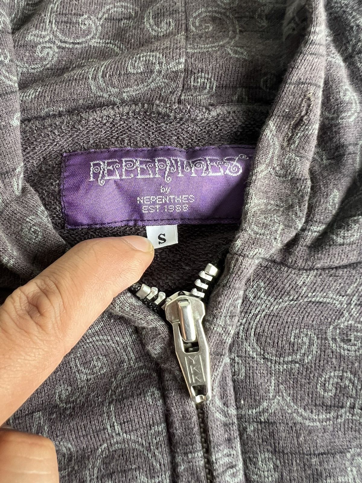 Needles Needles Nepenthes NY Paisley Jacquard Print Boxy Fit Hoodie Size US S / EU 44-46 / 1 - 5 Thumbnail