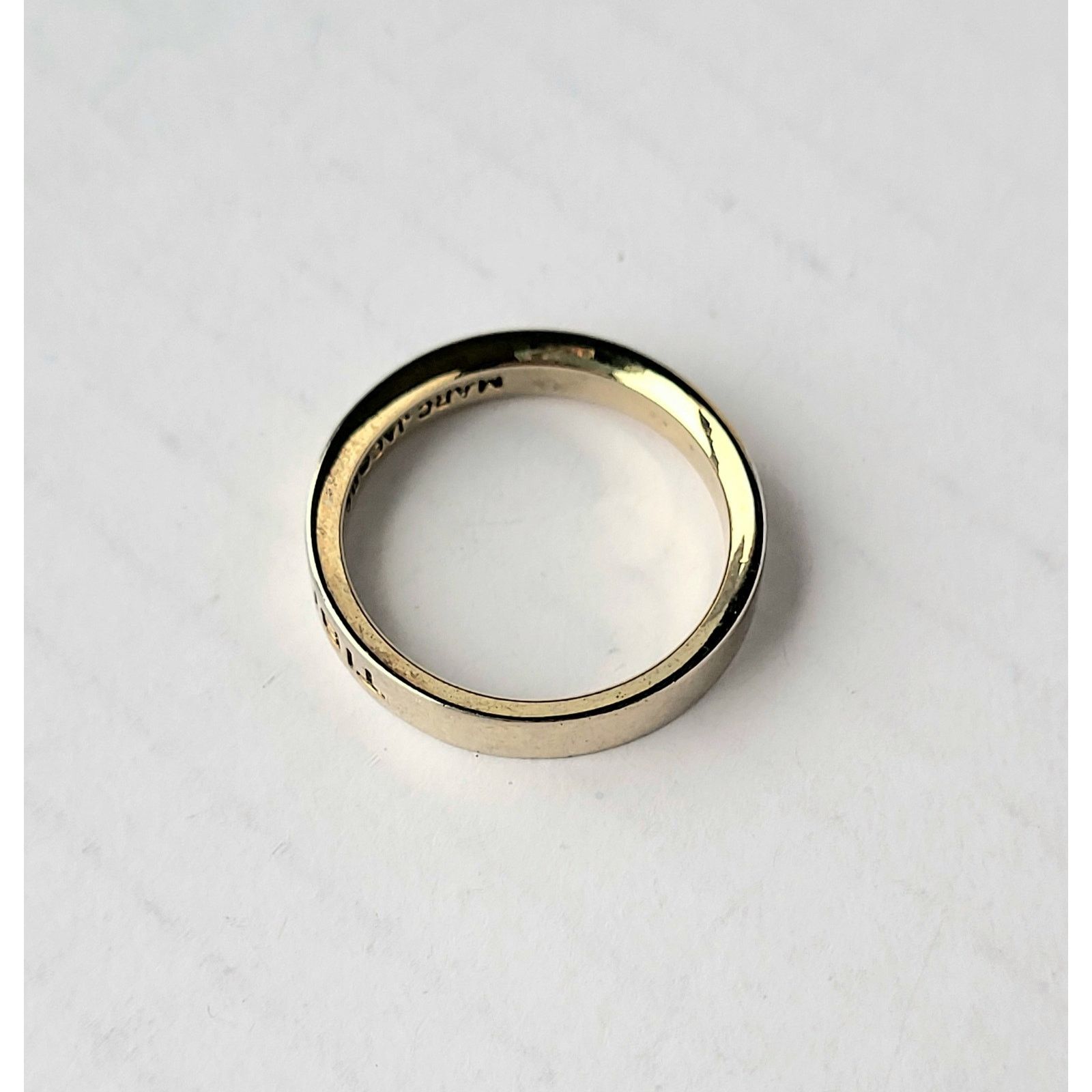 Marc Jacobs Marc Jacobs Tibi. in Omne Tempus Band Ring Size 8 Friendship Size ONE SIZE - 2 Thumbnail