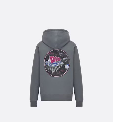Dior DIOR HOODIE MONOGRAM CD LOGO ZIP FULL 393J691A0531_C889