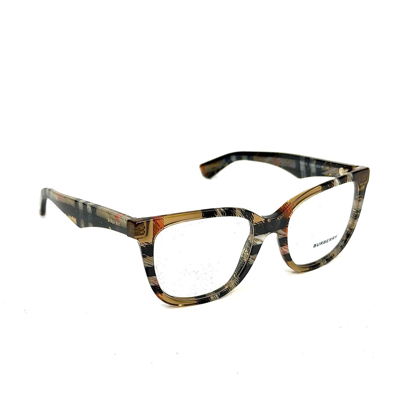 Burberry BURBERRY BE2415 Brown Check Classic Eyeglasses Optical 2415 Size ONE SIZE - 9 Thumbnail