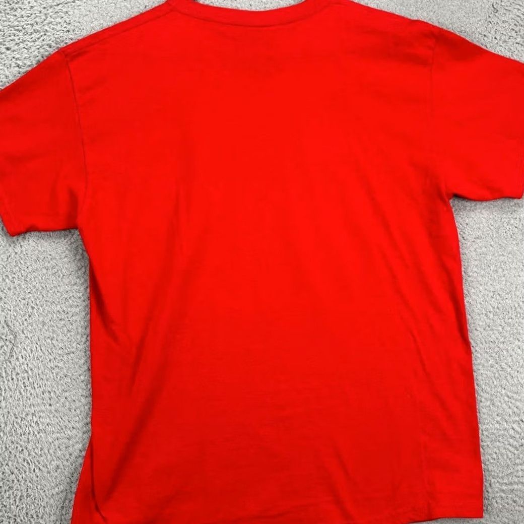 Vintage Ohio State Buckeyes Basketball T-Shirt Mens Large Red Short Sleeve Crewneck Tee Size US L / EU 52-54 / 3 - 3 Thumbnail