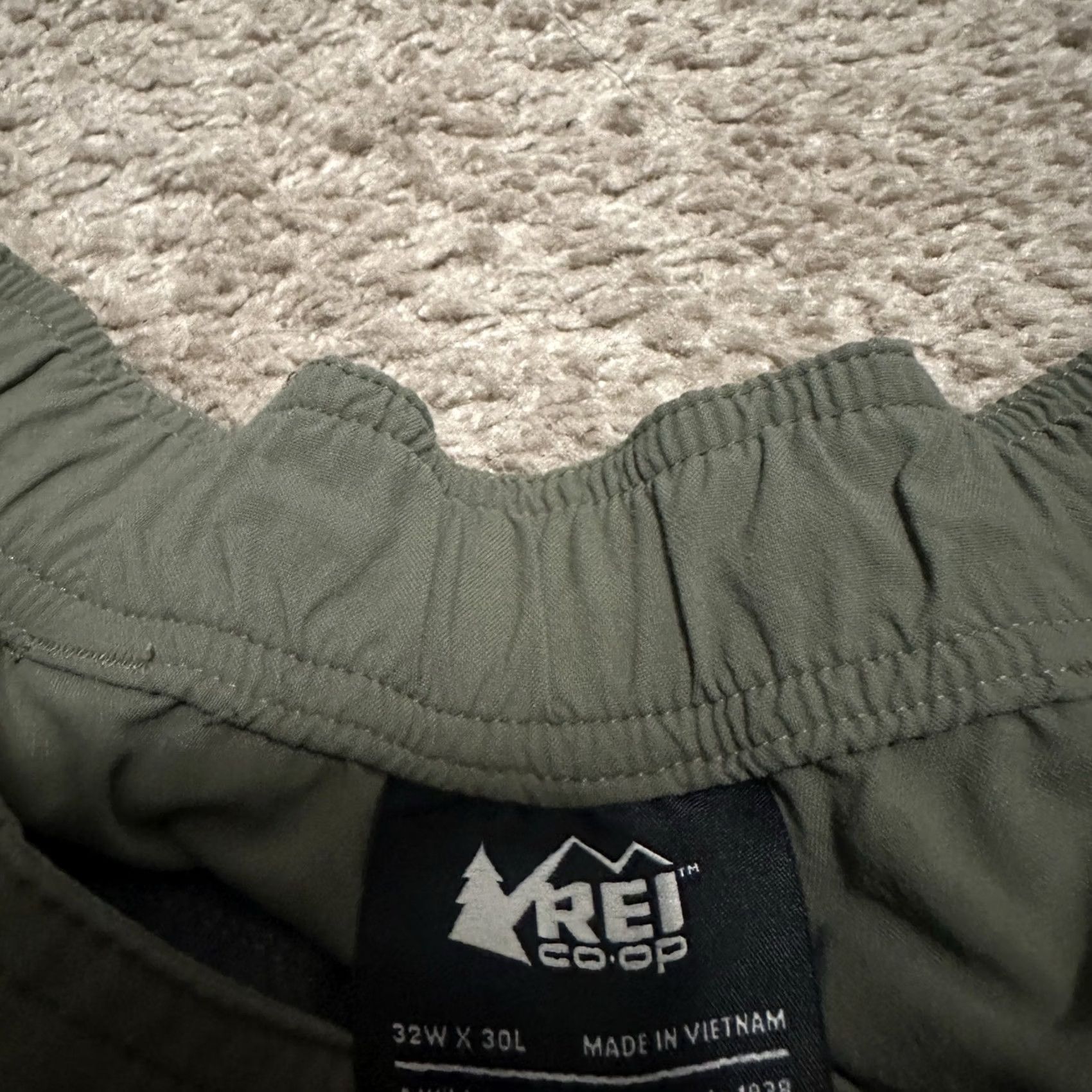 Vintage REI Cargo Shorts Men's 32x30 Hiking Outdoor Utility Performance Green Size US 32 / EU 48 - 2 Thumbnail