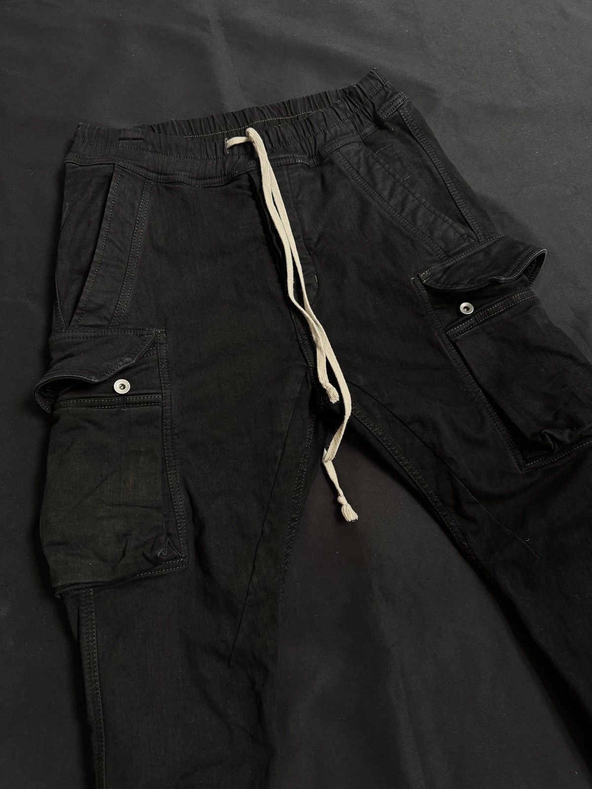 Rick Owens Drkshdw Rick Owen’s Mastodon Cargos Size US 30 / EU 46 - 2 Thumbnail
