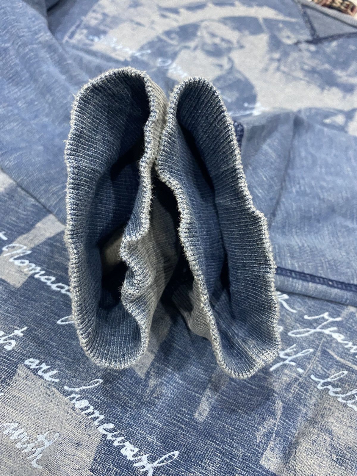 Diesel Rare🔥DIESEL Fullprint Design Distressed Size US L / EU 52-54 / 3 - 16 Thumbnail