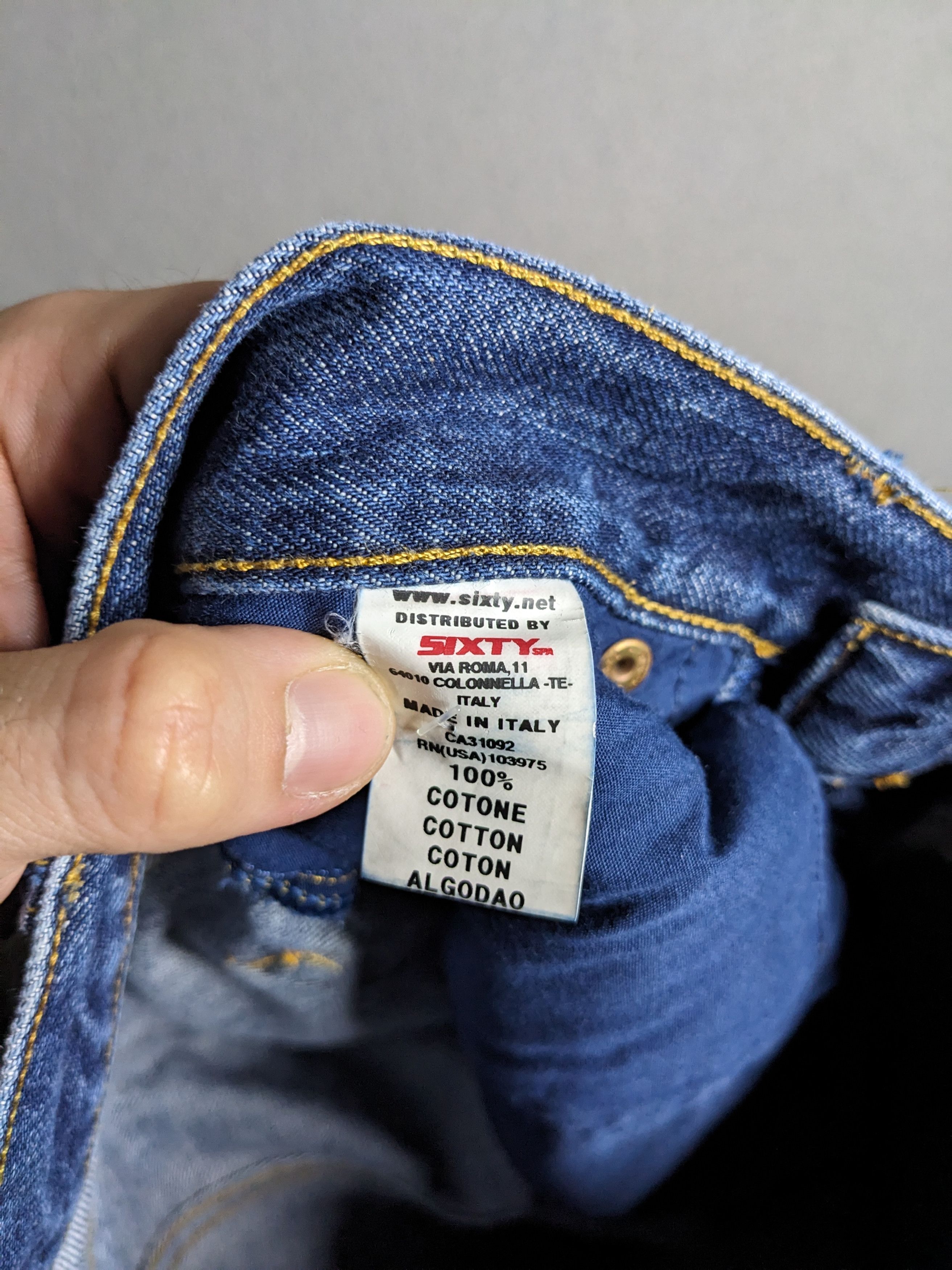 Energie VTG Energie Jeans Morris Straight 30x32 Y2K Button Fly Italy Size US 30 / EU 46 - 11 Thumbnail