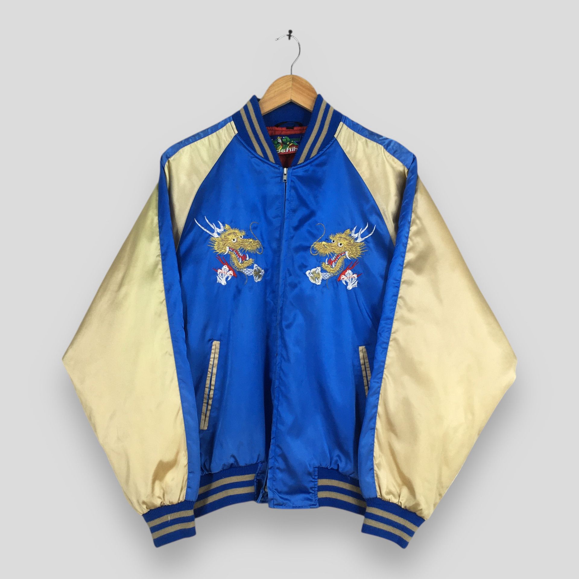 Japanese Brand Vintage 90s Hoshihime Sukajan Yokosuka Souvenir Jacket L Size US L / EU 52-54 / 3 - 1 Thumbnail