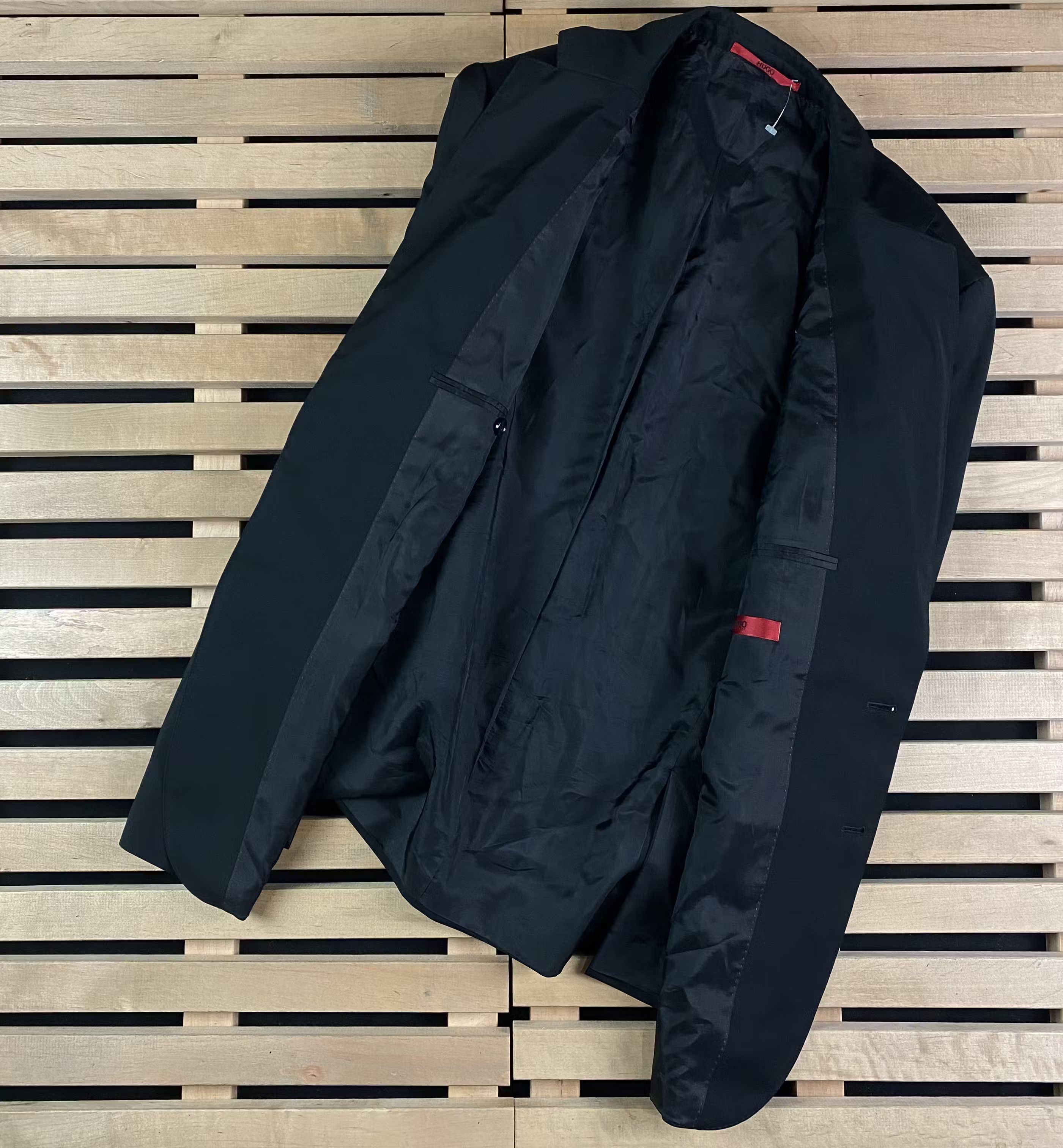 Hugo Boss Mens Blazer Jacket Hugo Boss Two Button Size US 46E Size 46R - 4 Thumbnail