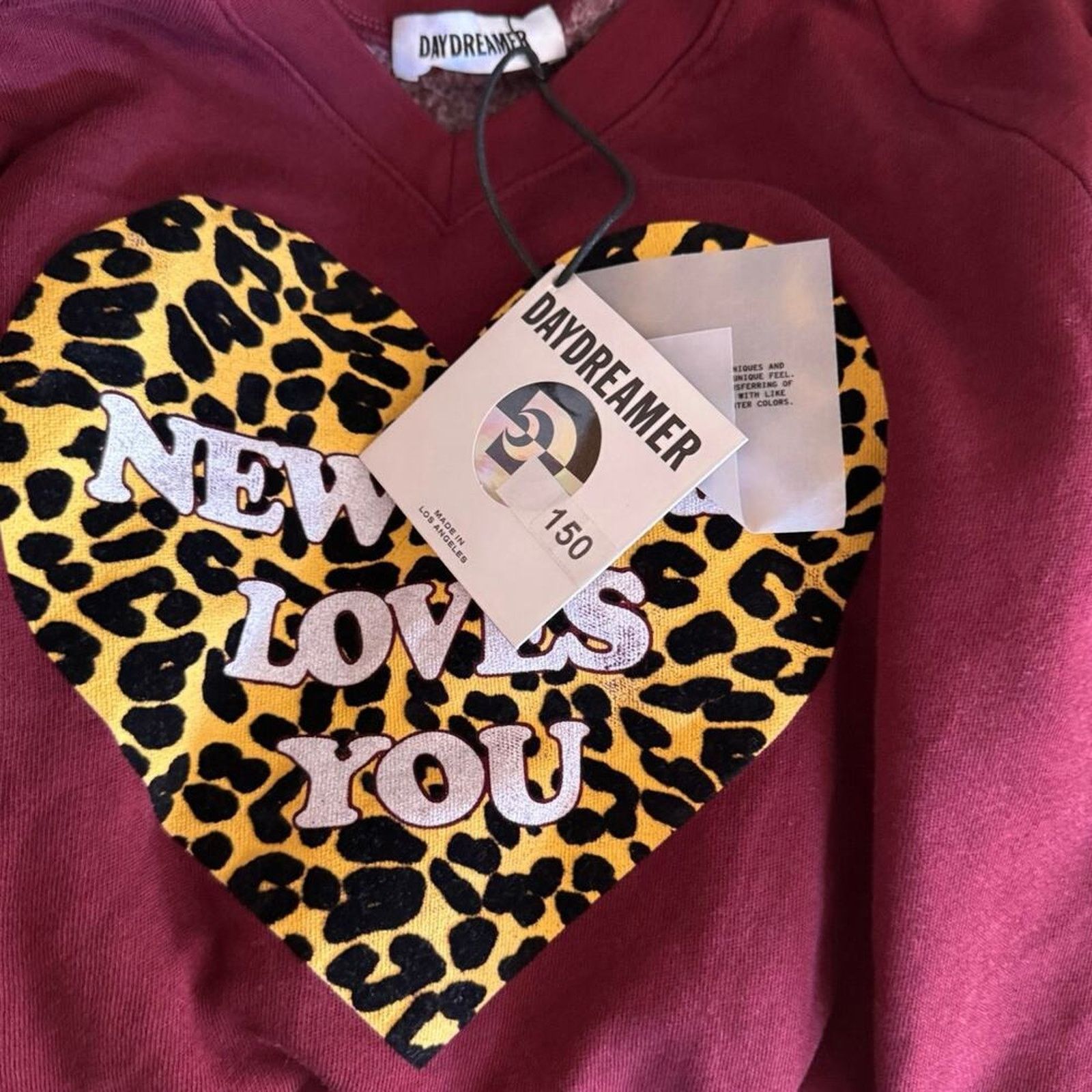 Daydreamer DAYDREAMER New York Loves You V-Neck Sweatshirt Size XS New Size XS / US 0-2 / IT 36-38 - 12 Thumbnail