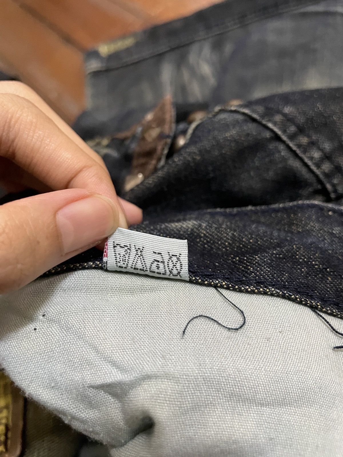 If Six Was Nine Very Rare Vintage Brand TSL Ripped Tactical Jeans 1990s Size US 32 / EU 48 - 13 Thumbnail