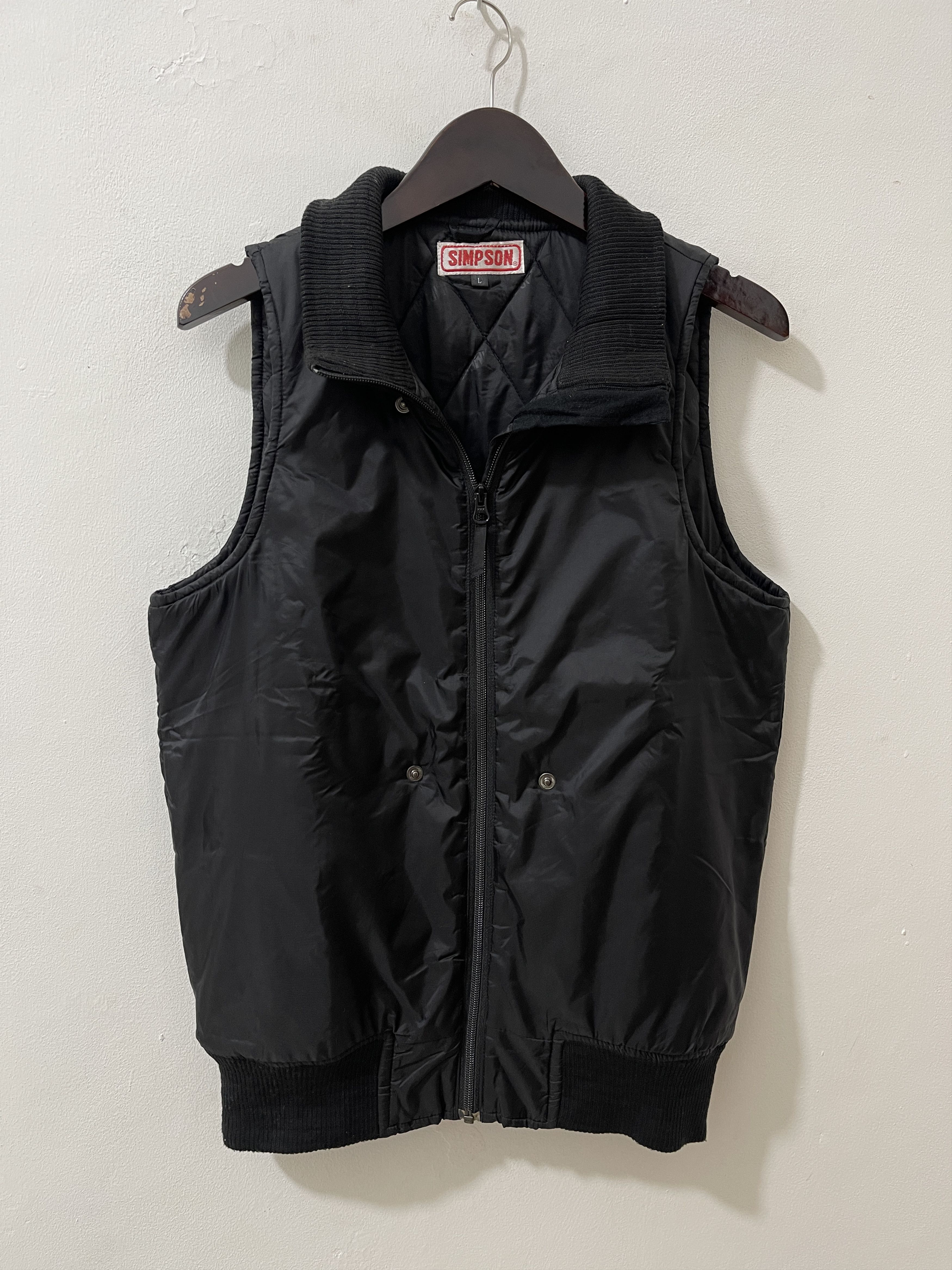 Vintage 2000s Simpson Neo Biker Racing Vest Jacket Size US L / EU 52-54 / 3 - 1 Thumbnail