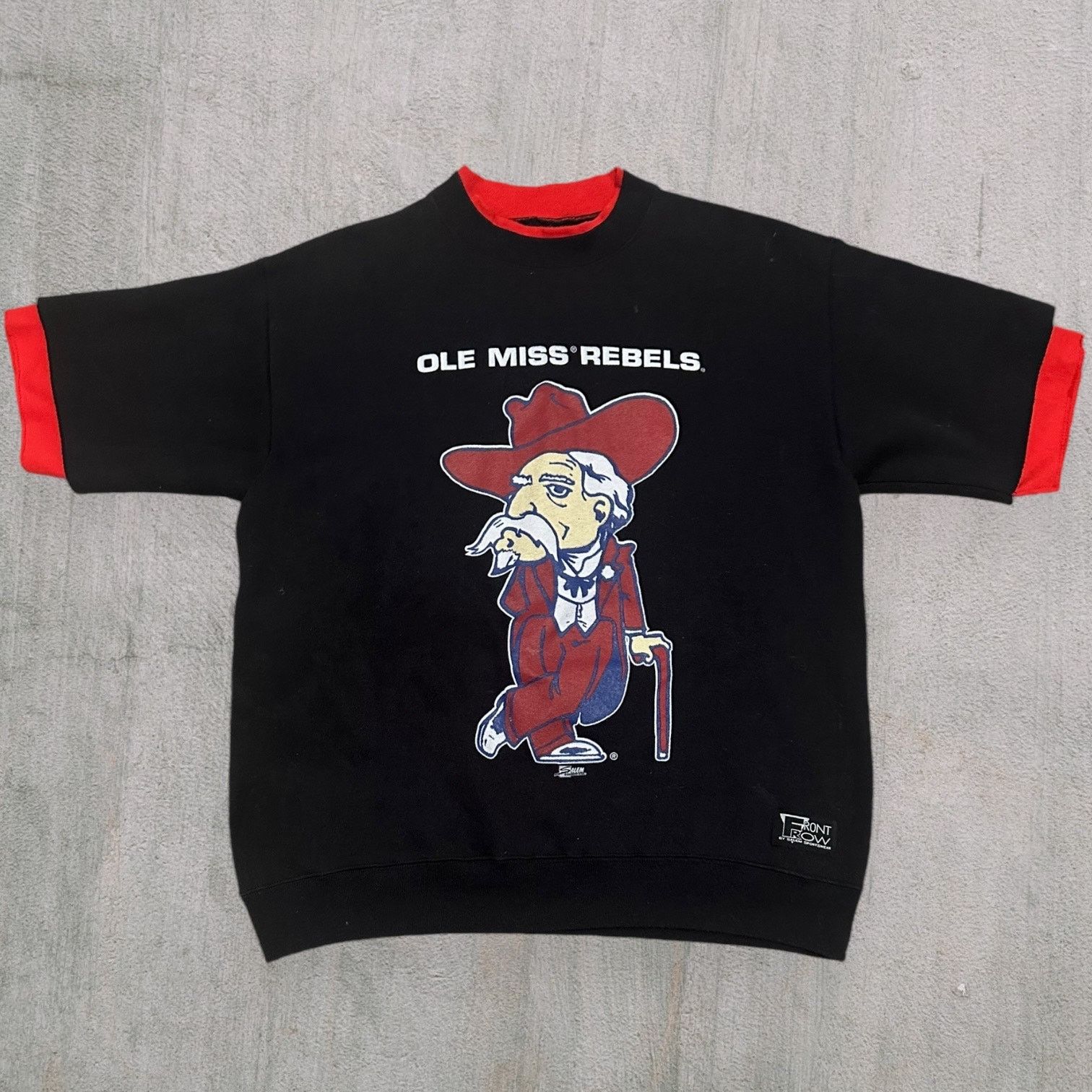 Salem Sportswear Black Ole Miss Salem sportswear colonel Reb sweat T Size US L / EU 52-54 / 3 - 1 Thumbnail