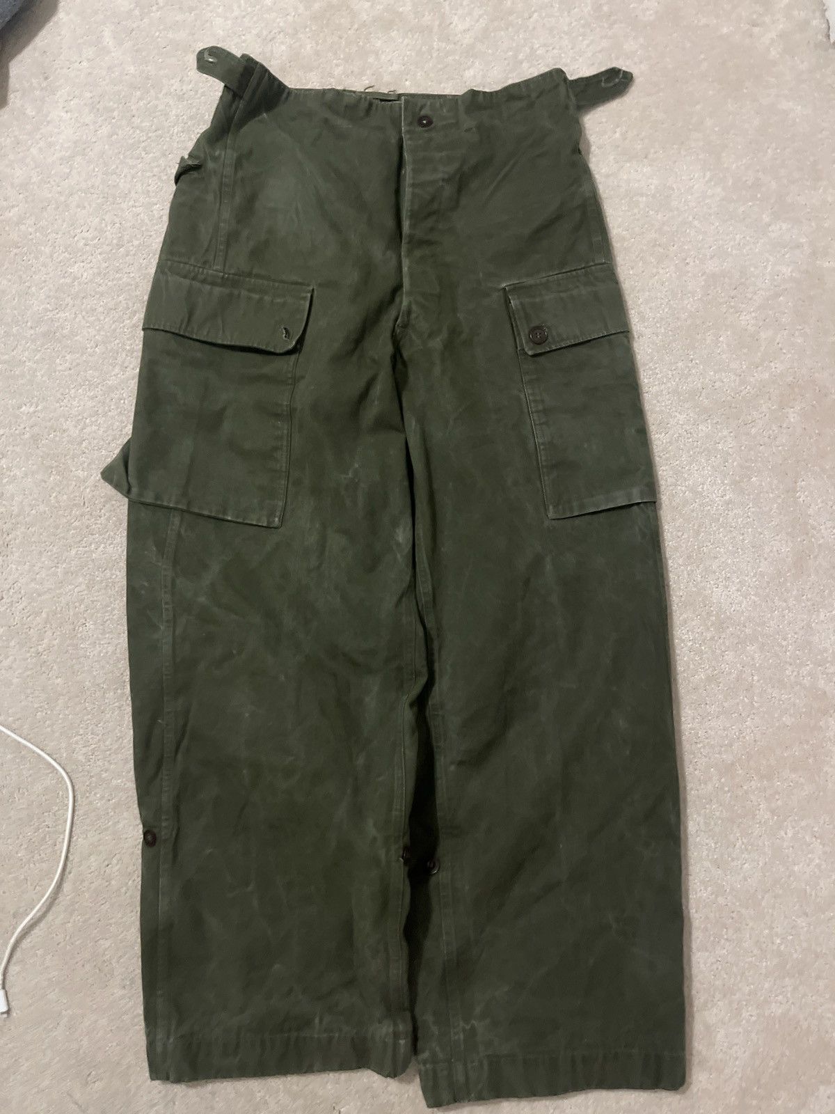 Vintage 1959 Korean War military cargo pants Size US 32 / EU 48 - 2 Thumbnail