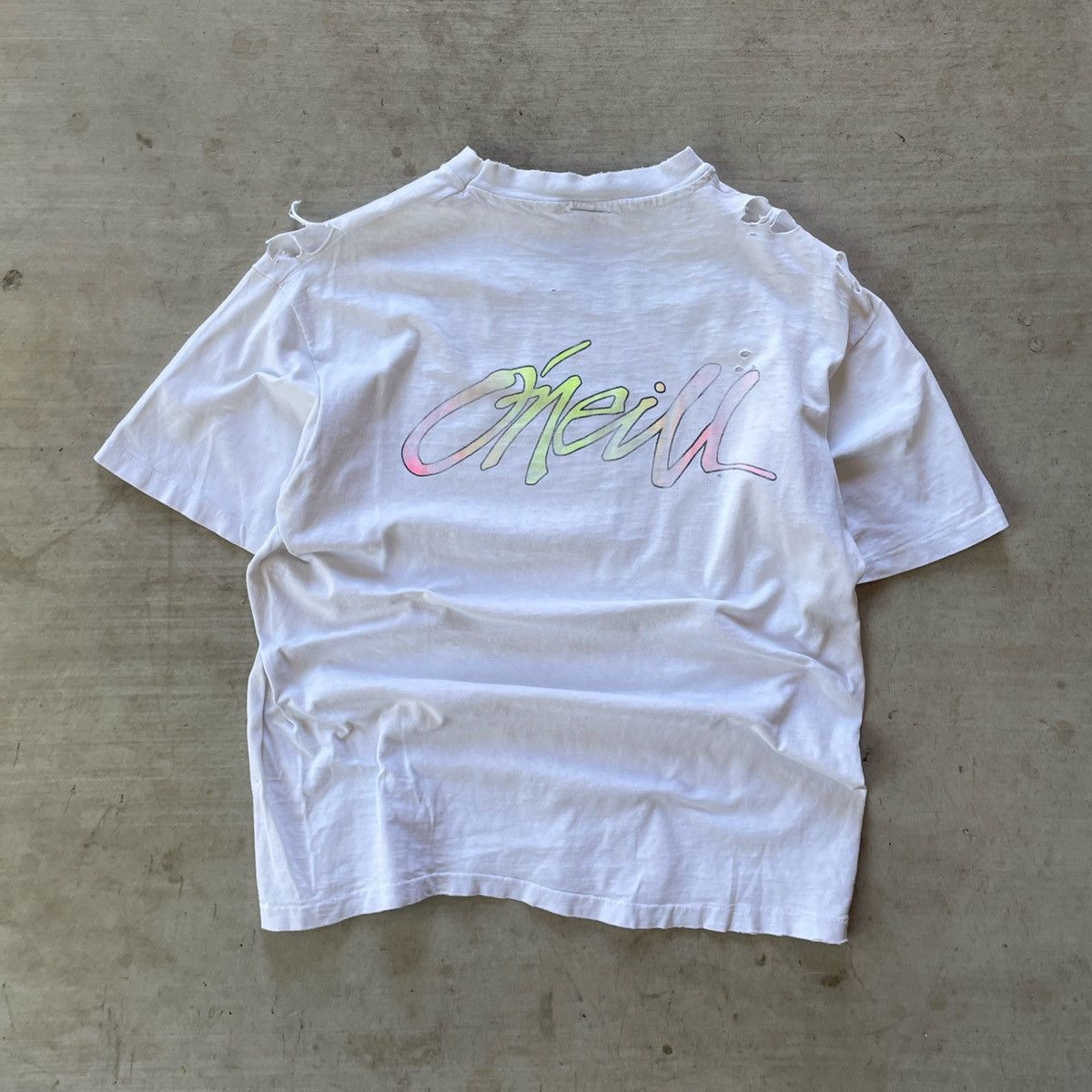 Vintage Vintage 90s O’Neil T Shirt Size US L / EU 52-54 / 3 - 1 Thumbnail