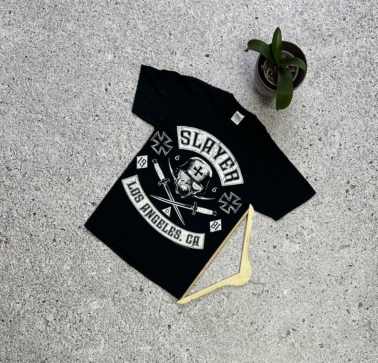 Slayer × Vintage Vintage Slayer Los Angeles CA Rock Band 2010 T-Shirt Size US M / EU 48-50 / 2 - 1 Thumbnail