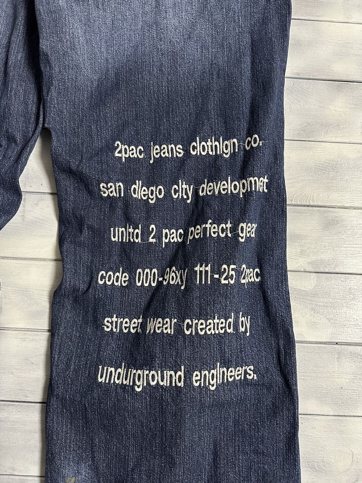Very Rare Jeans 2Pac Rap Vintage Pants Tupac.