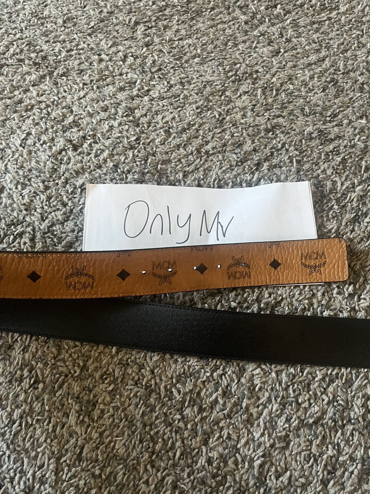 MCM MCM Reversible Belt Size 32 - 5 Thumbnail