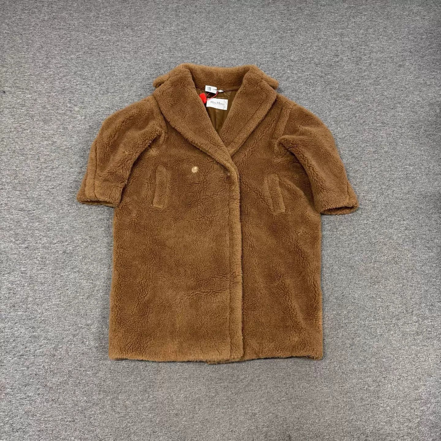 Max Mara MaxMara Teddy Camel Robe Coat S New w/ Tags Size S / US 4 / IT 40 - 1 Thumbnail