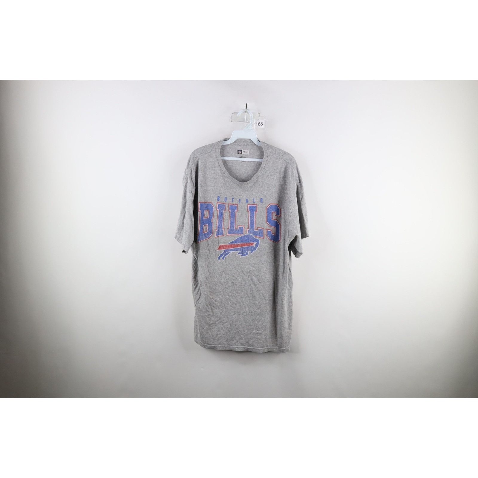 Vintage Retro Distressed Spell Out Buffalo Bills Football T-Shirt Size US XL / EU 56 / 4 - 1 Thumbnail