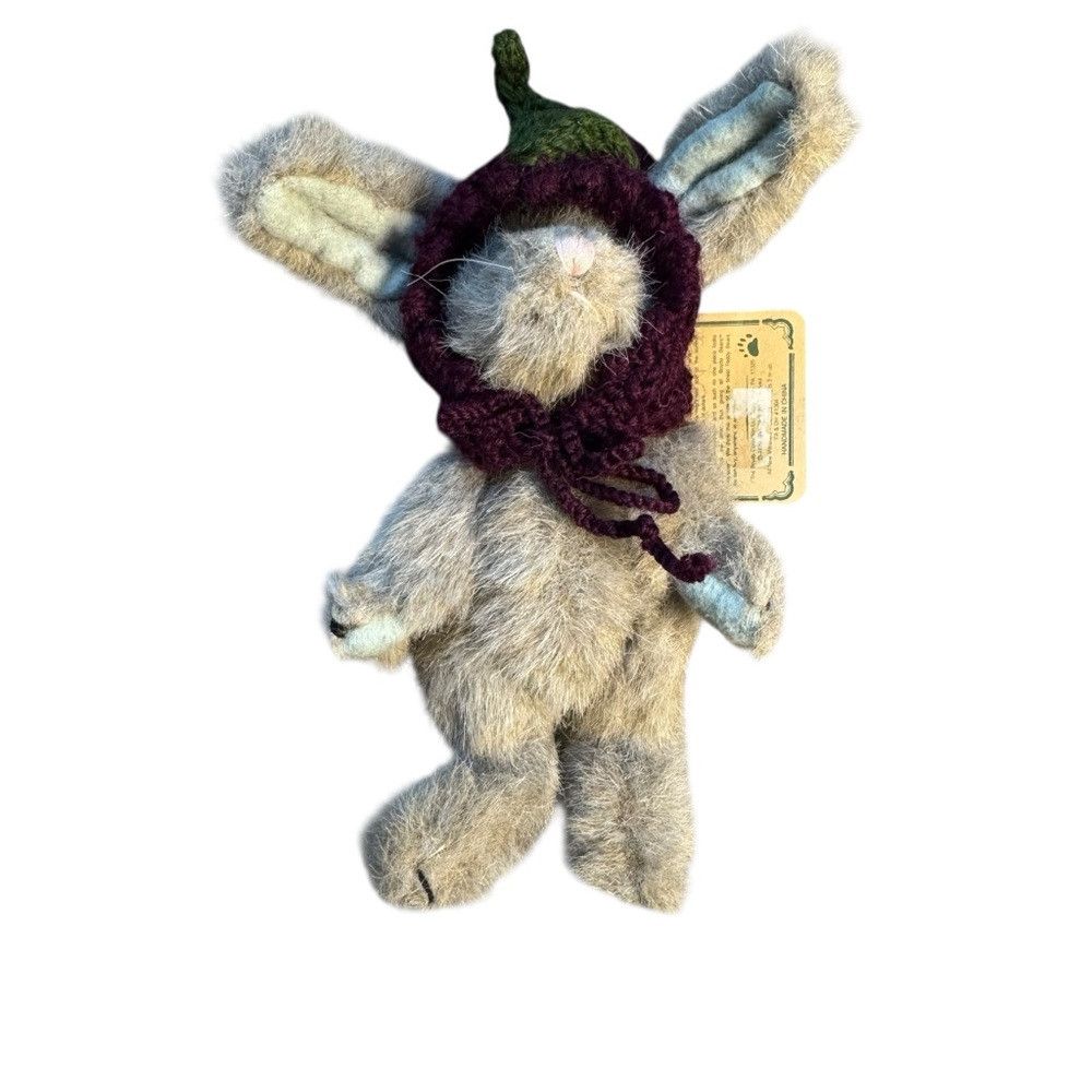 Other NWT New Vintage 1990 Boyds Bears Aubrey Aubergine Rabbit Size ONE SIZE - 9 Thumbnail