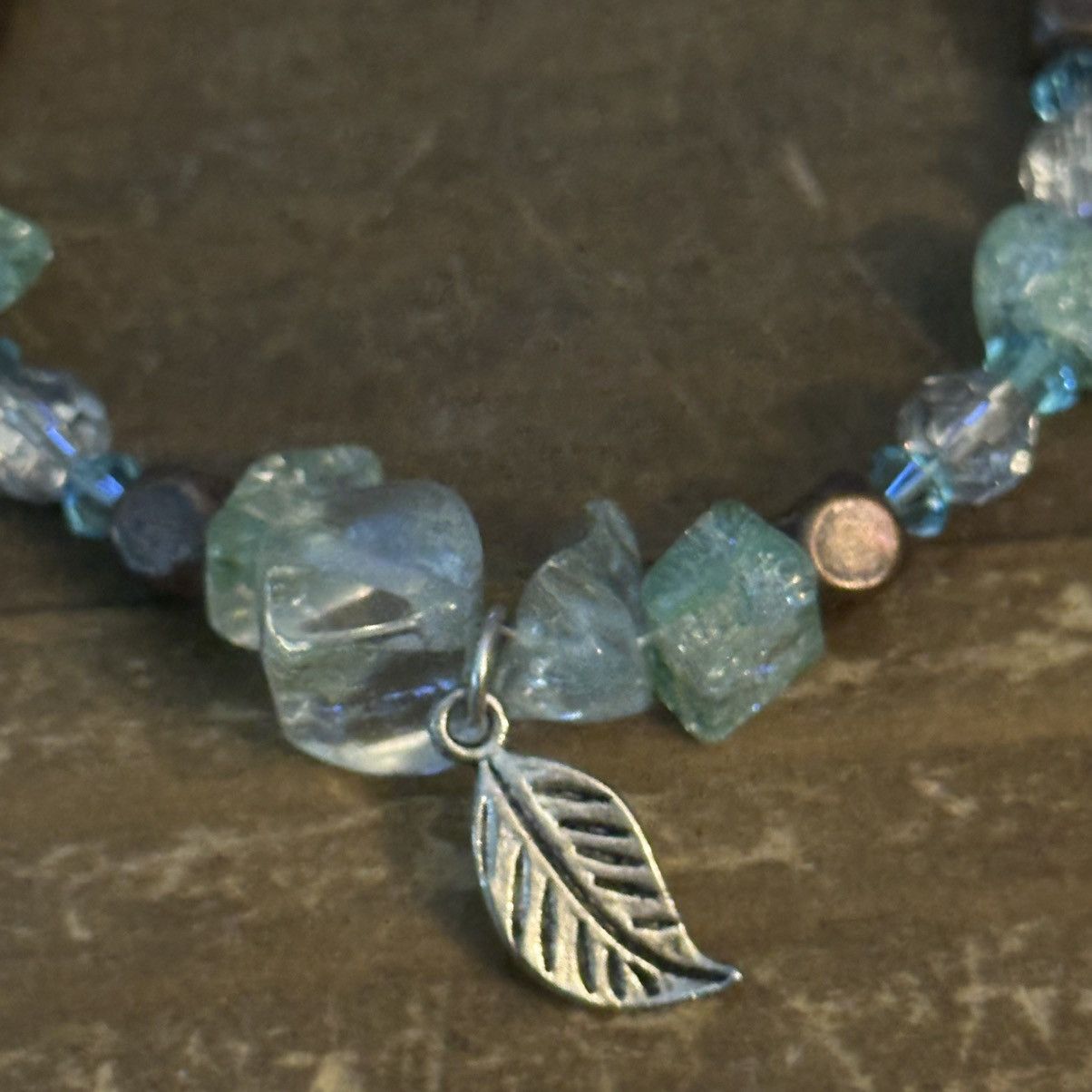 Other Multicolor crackled stone and bead bracelet Size ONE SIZE - 4 Thumbnail
