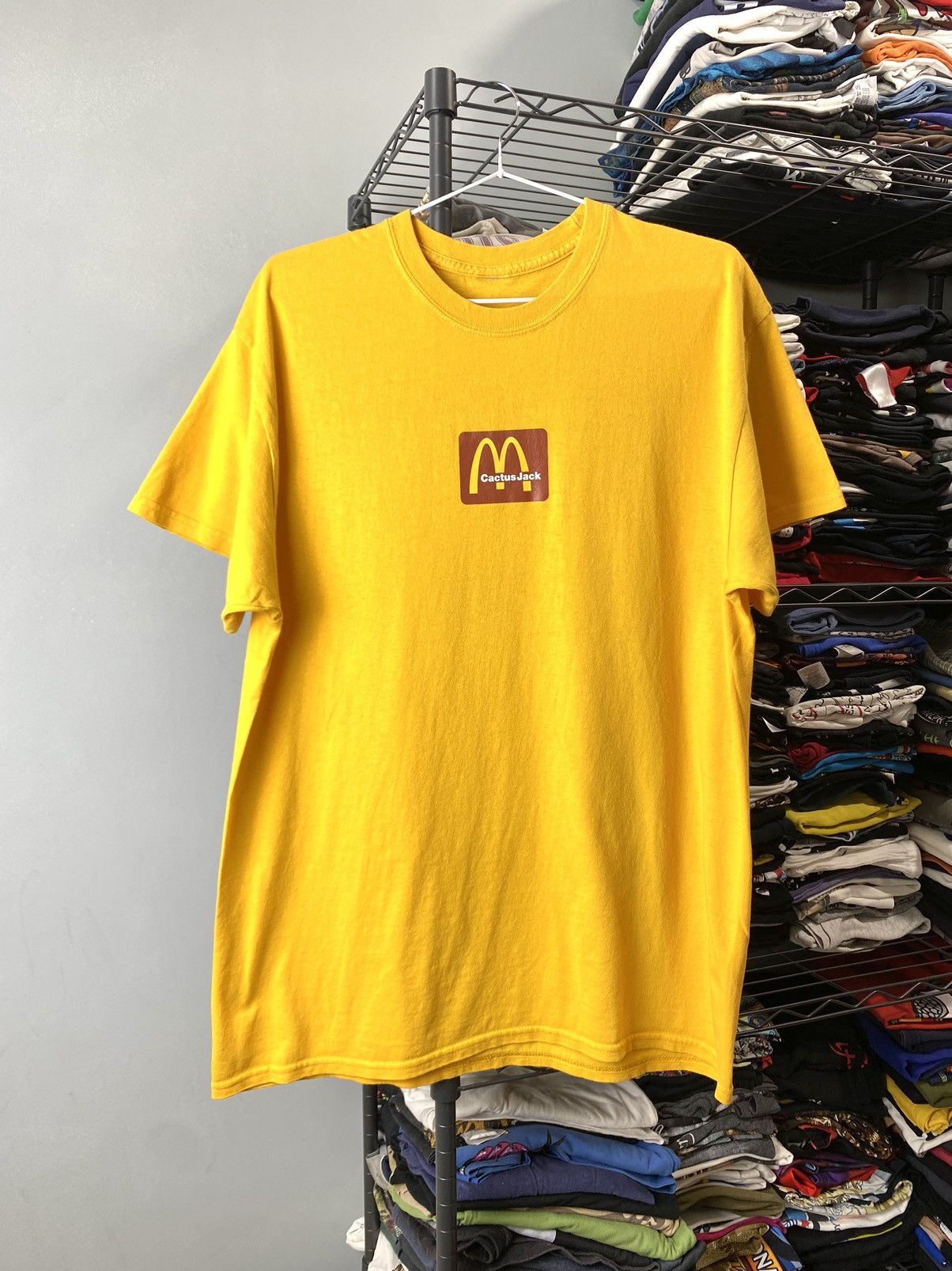 Rap Tees Travis Scott Cactus Jack x McDonalds T Shirt Size US M / EU 48-50 / 2 - 1 Thumbnail