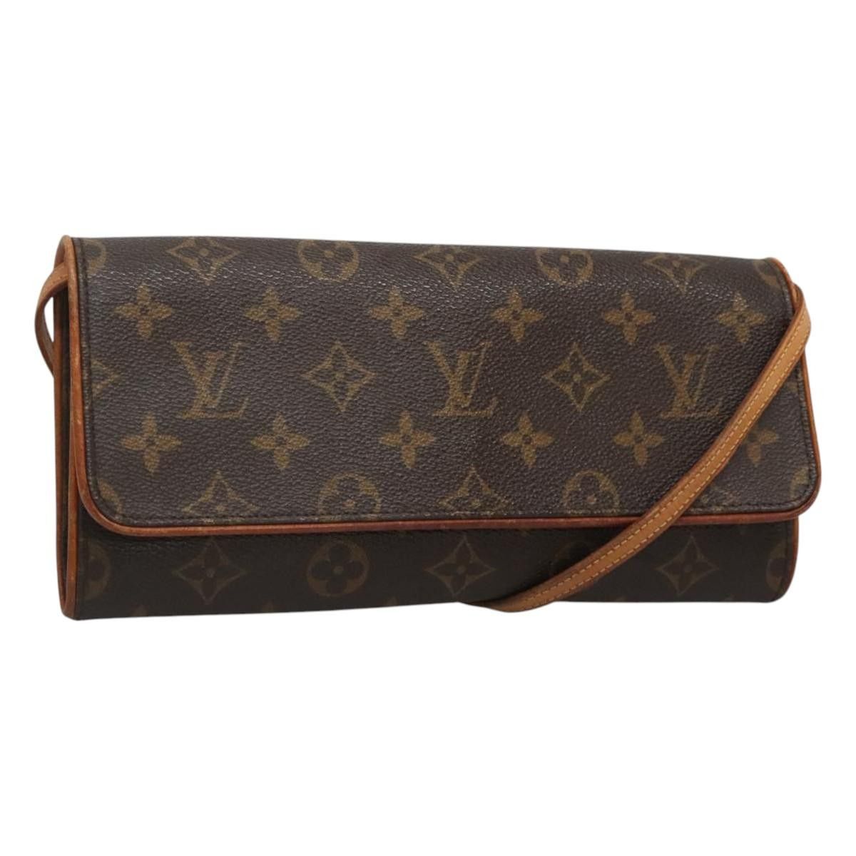 Louis Vuitton Monogram Pochette Twin Gm Shoulder Bag M51852 Lv Auth Ep8046, Women's