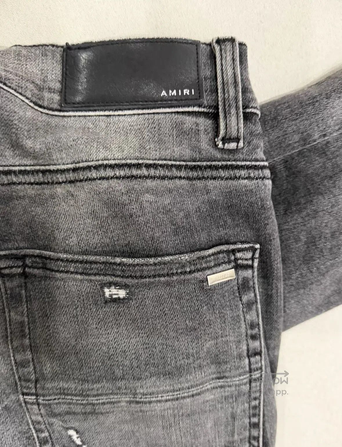 Amiri Amiri pants gray size 30 wxx. Size US 30 / EU 46 - 4 Thumbnail