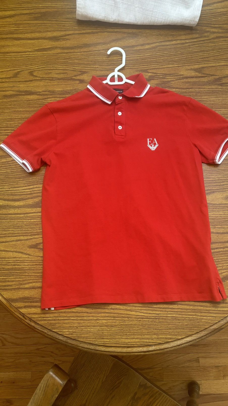 Emporio Armani Emporio Armani red polo Size US XXL / EU 58 / 5 - 1 Thumbnail