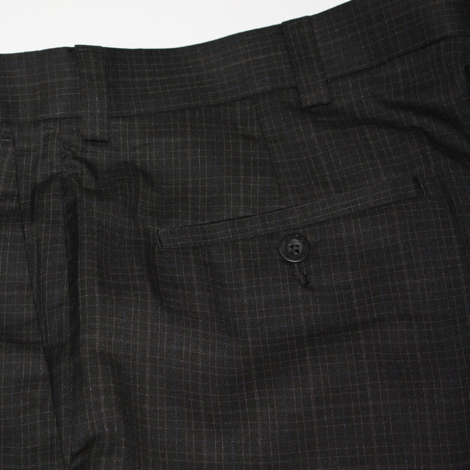 Kenneth Cole Reaction Men's Plaid Suit Dress Pants Trousers size W36 L30 Size 36R - 2 Thumbnail