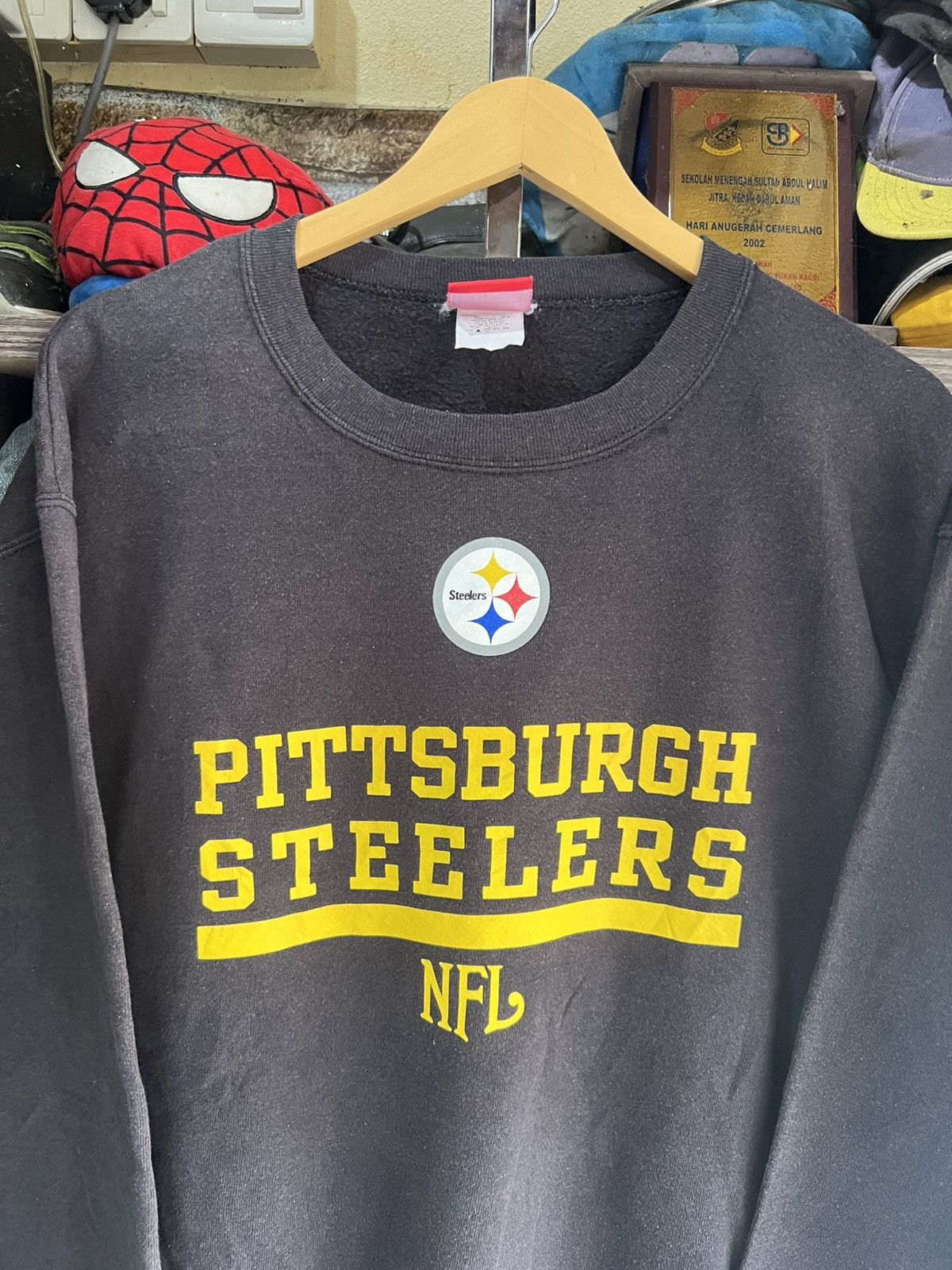 NFL 🔥Vintage NFL Pittsburgh Steelers Crewneck Sweatshirt Size US M / EU 48-50 / 2 - 3 Thumbnail